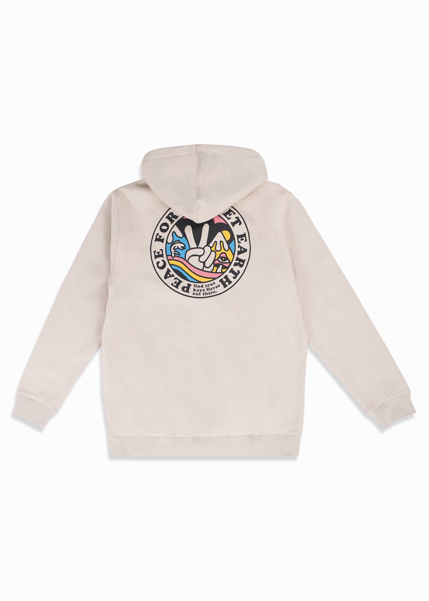 Polerón Hoodie Planet - Bone