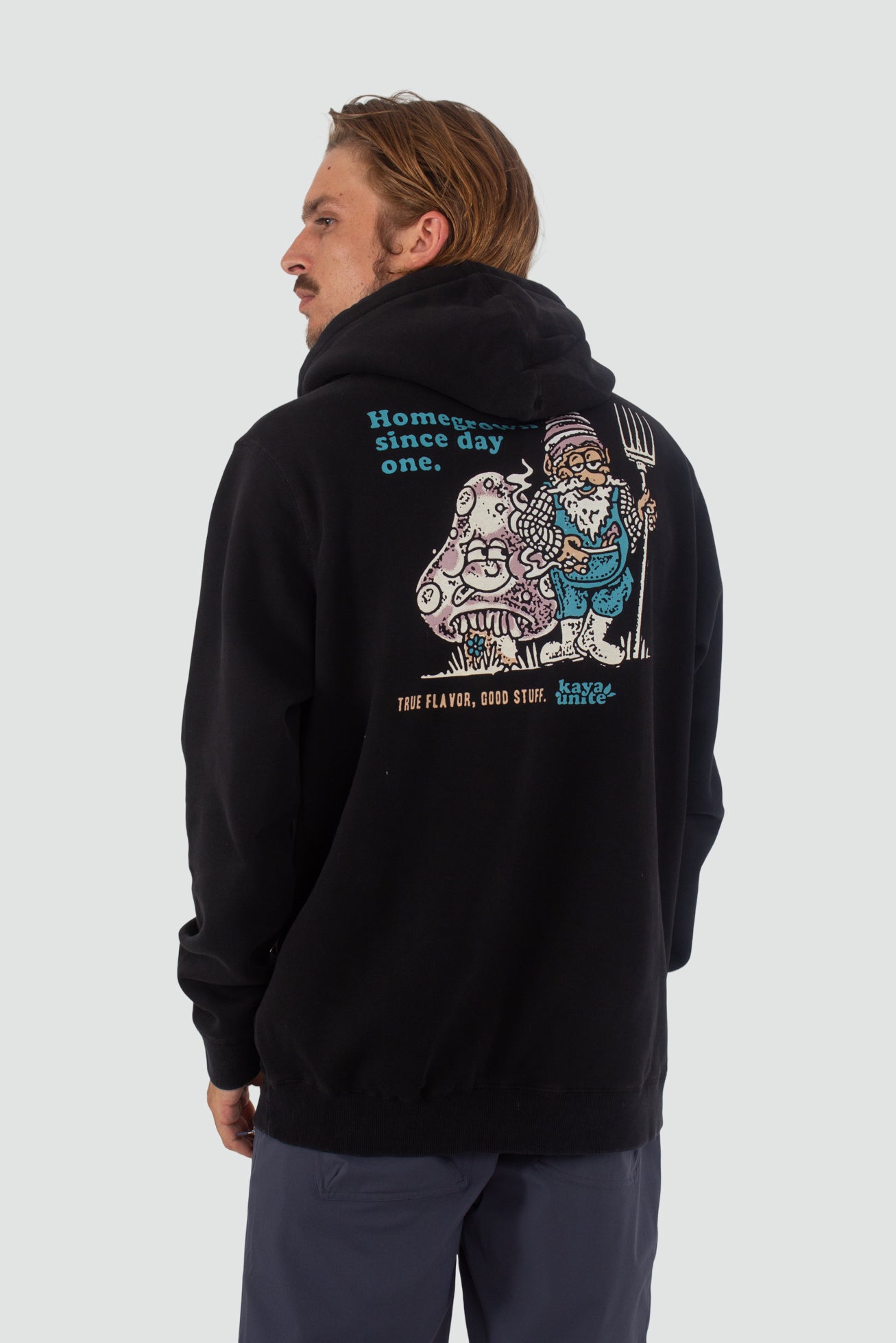 Polerón Hoodie Stuff - Negro