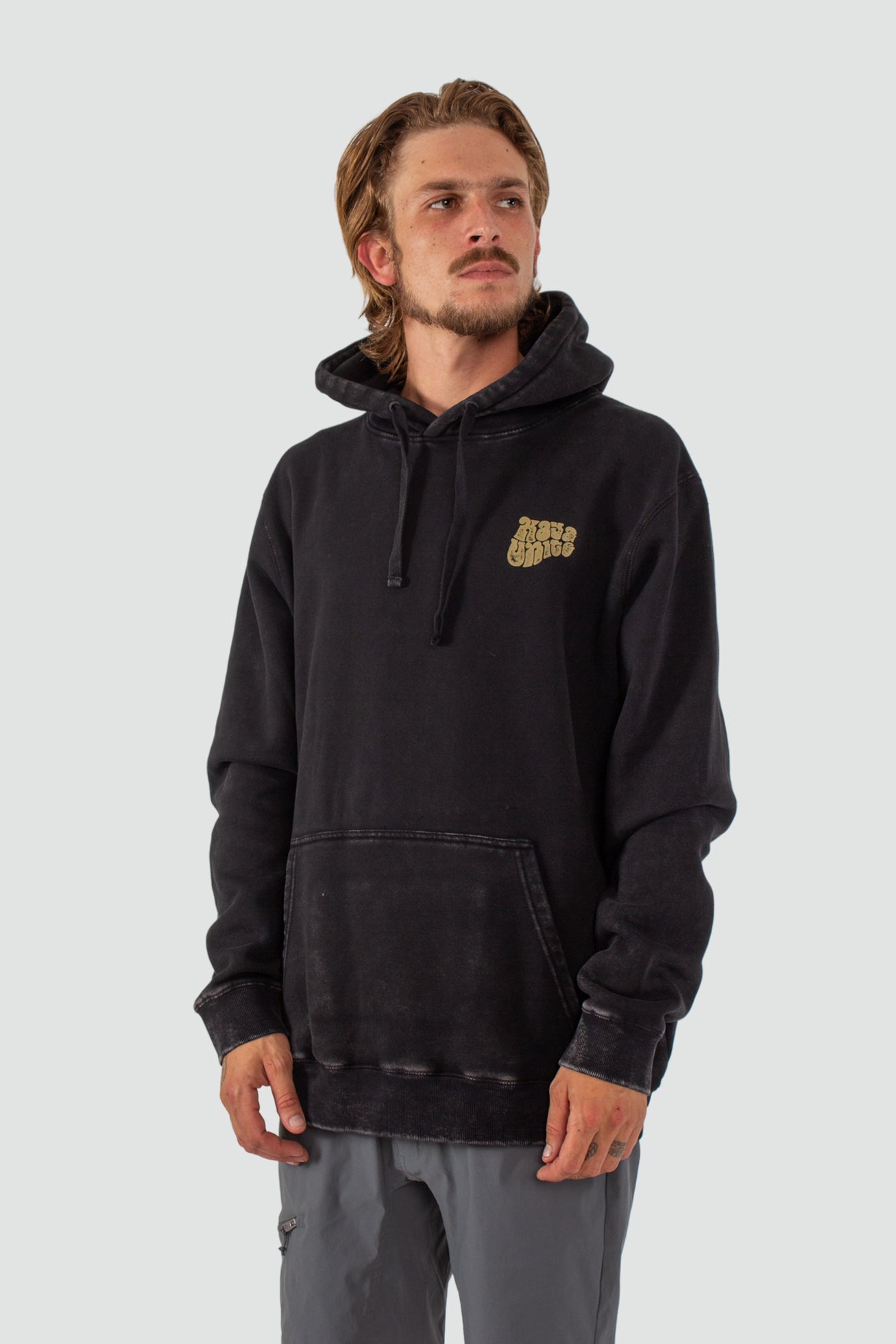 Polerón Hoodie True Life - Negro