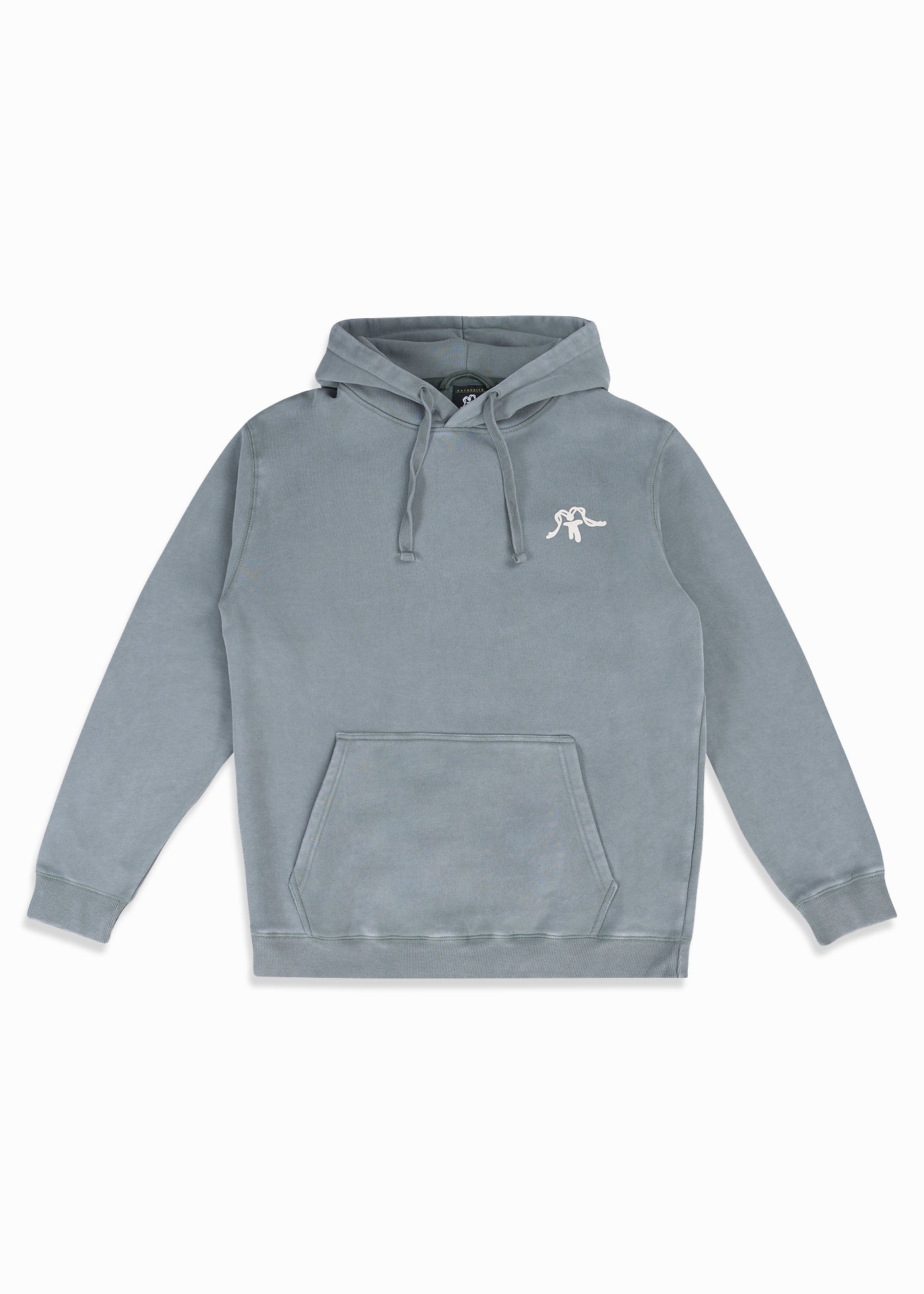 Polerón Hoodie Algodón Classy Hombre - Chinois White Smoke