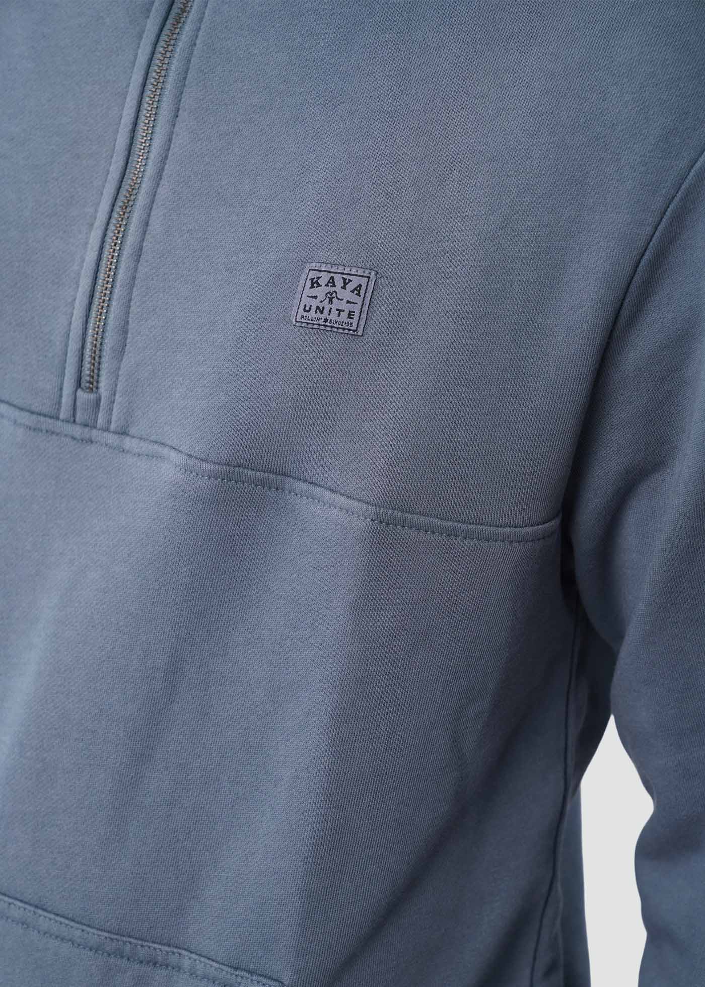 Polerón Half Zip Hombre - Navy