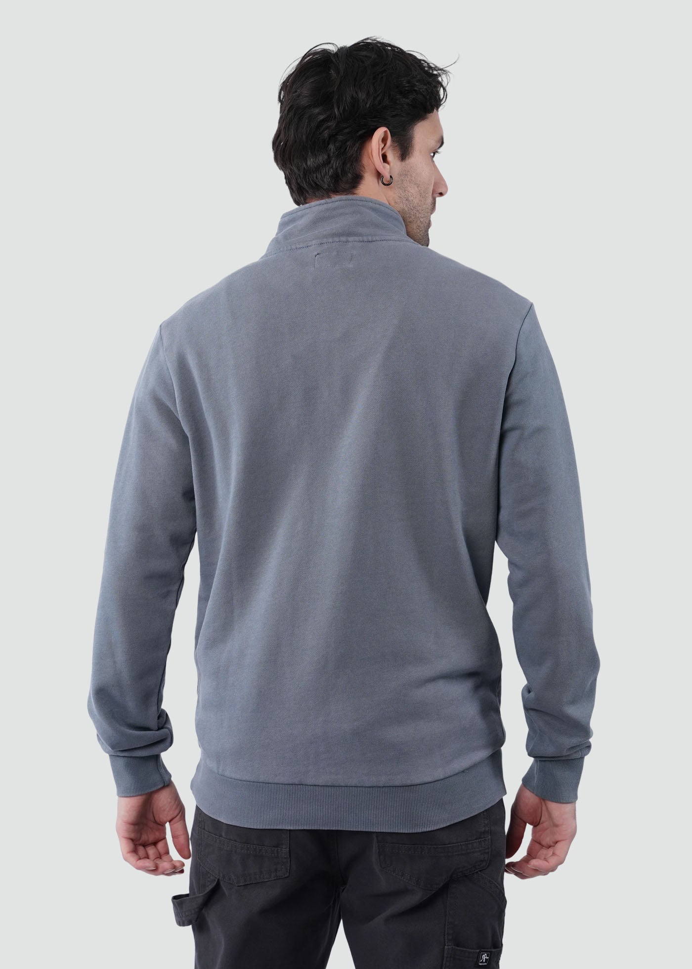 Polerón Half Zip Hombre - Navy