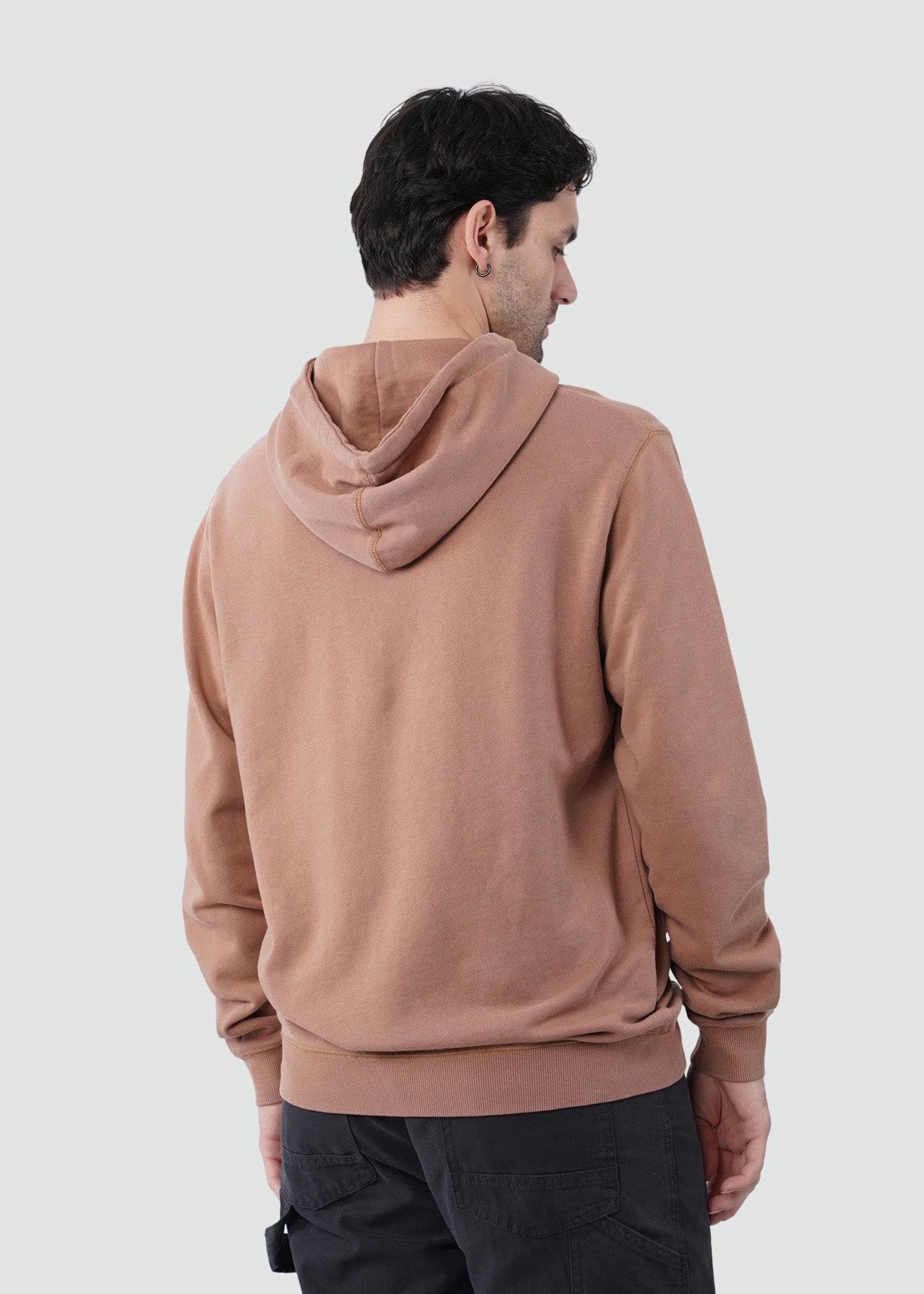 Polerón Hoodie Hombre Daily - Café