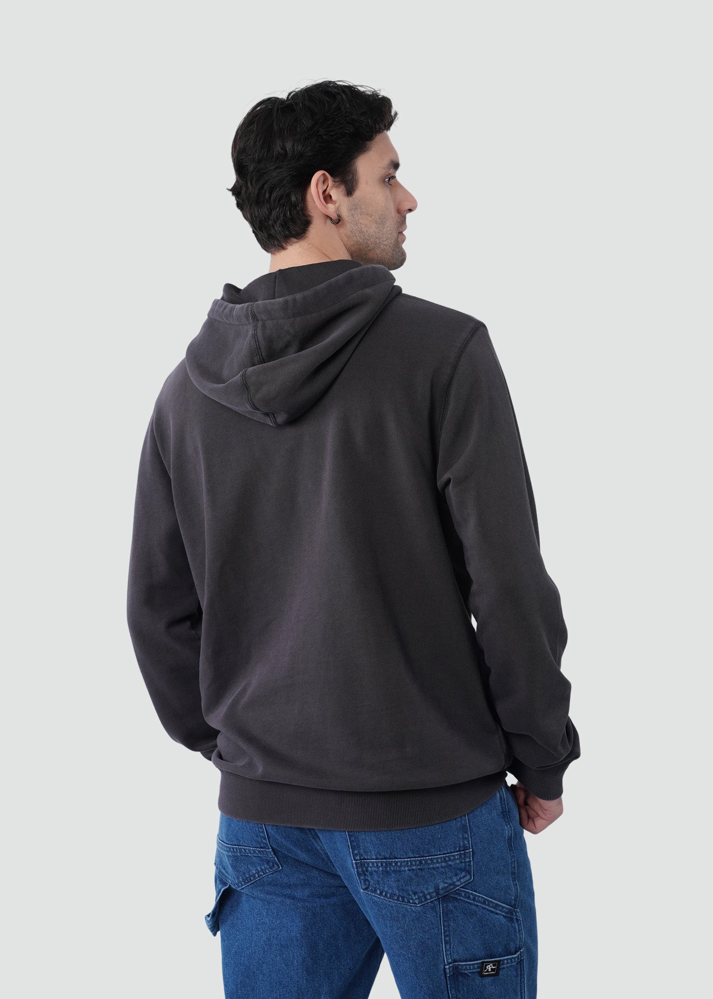 Polerón Hoodie Hombre Daily - Negro