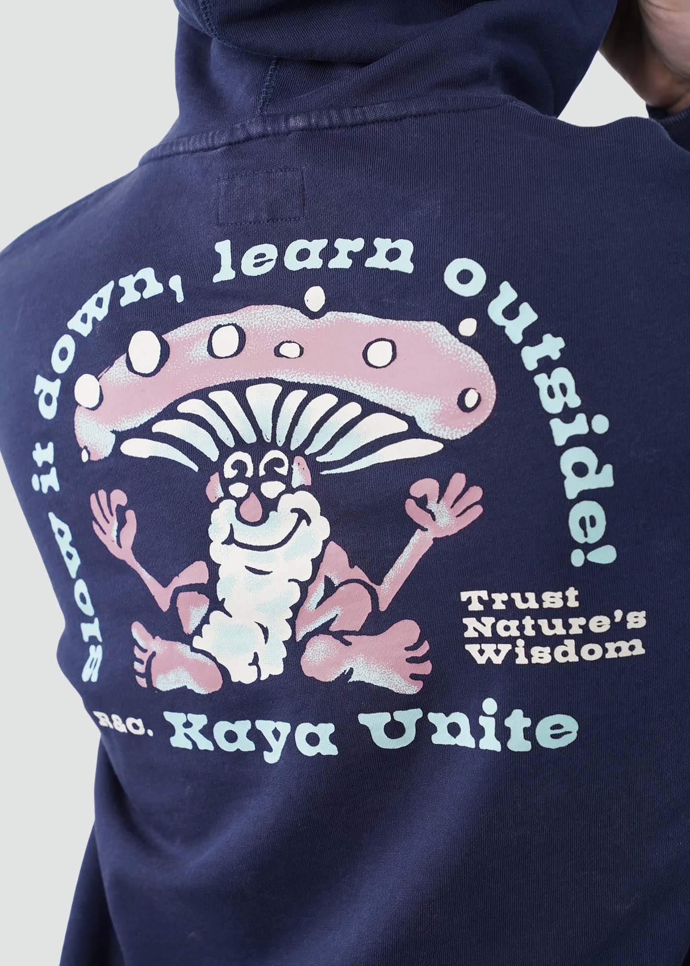 Polerón Hoodie Hombre Relax - Navy