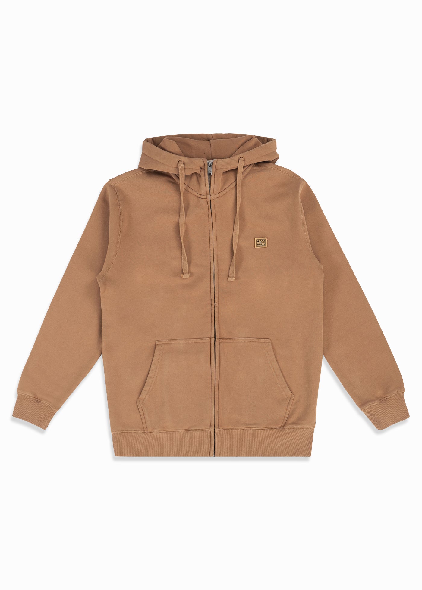 Polerón Full Zip Daily - Tobacco