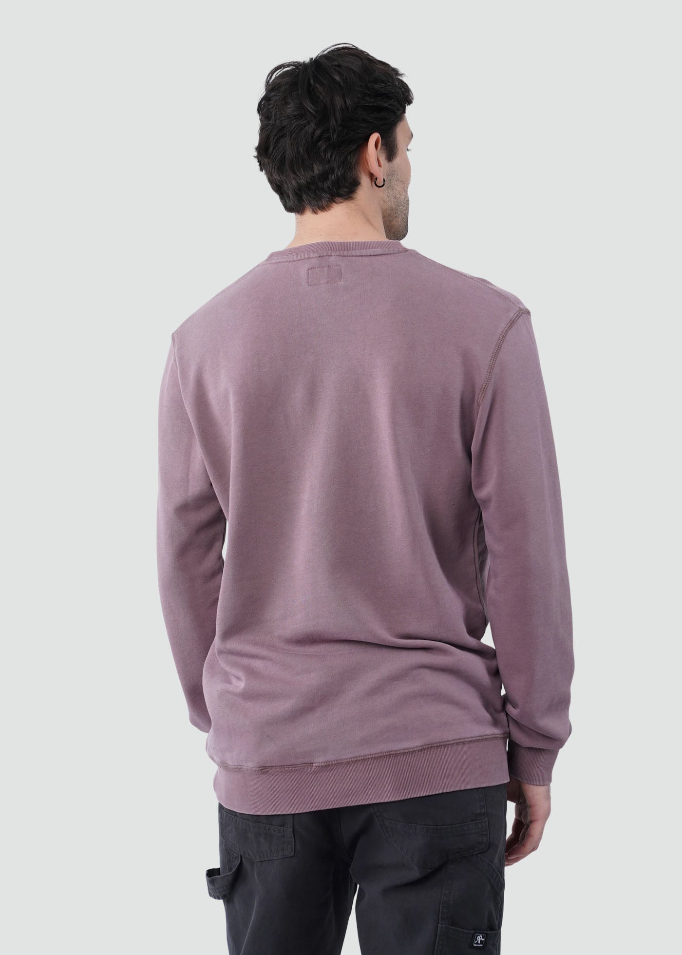 Polerón Hombre Crewneck Daily - Malva
