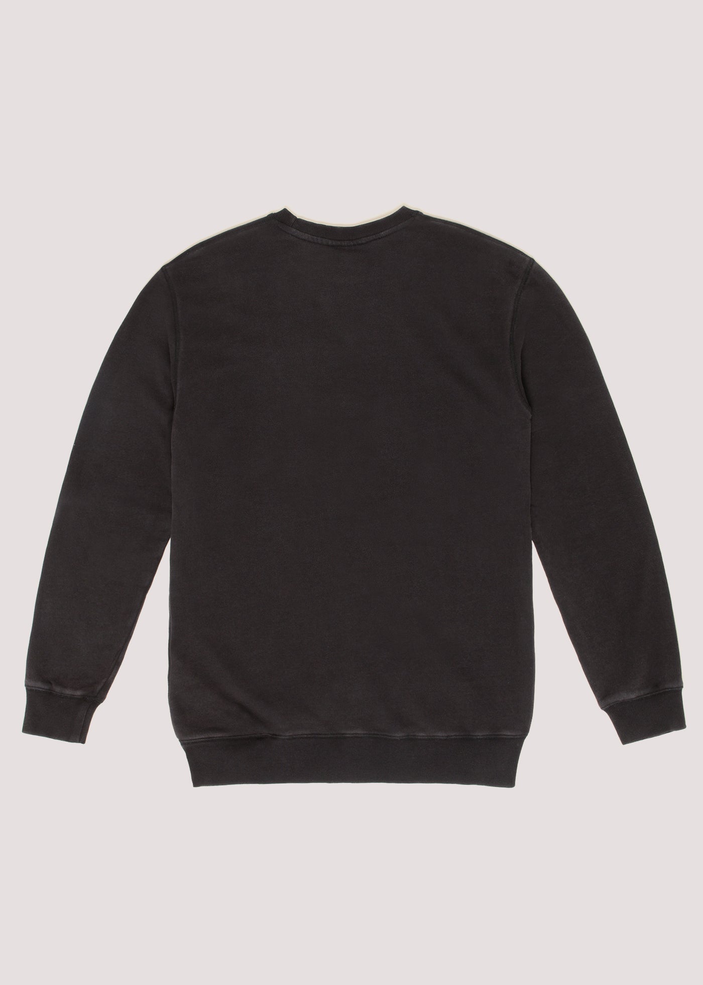 Crewneck Daily Black Dark Slate Gray