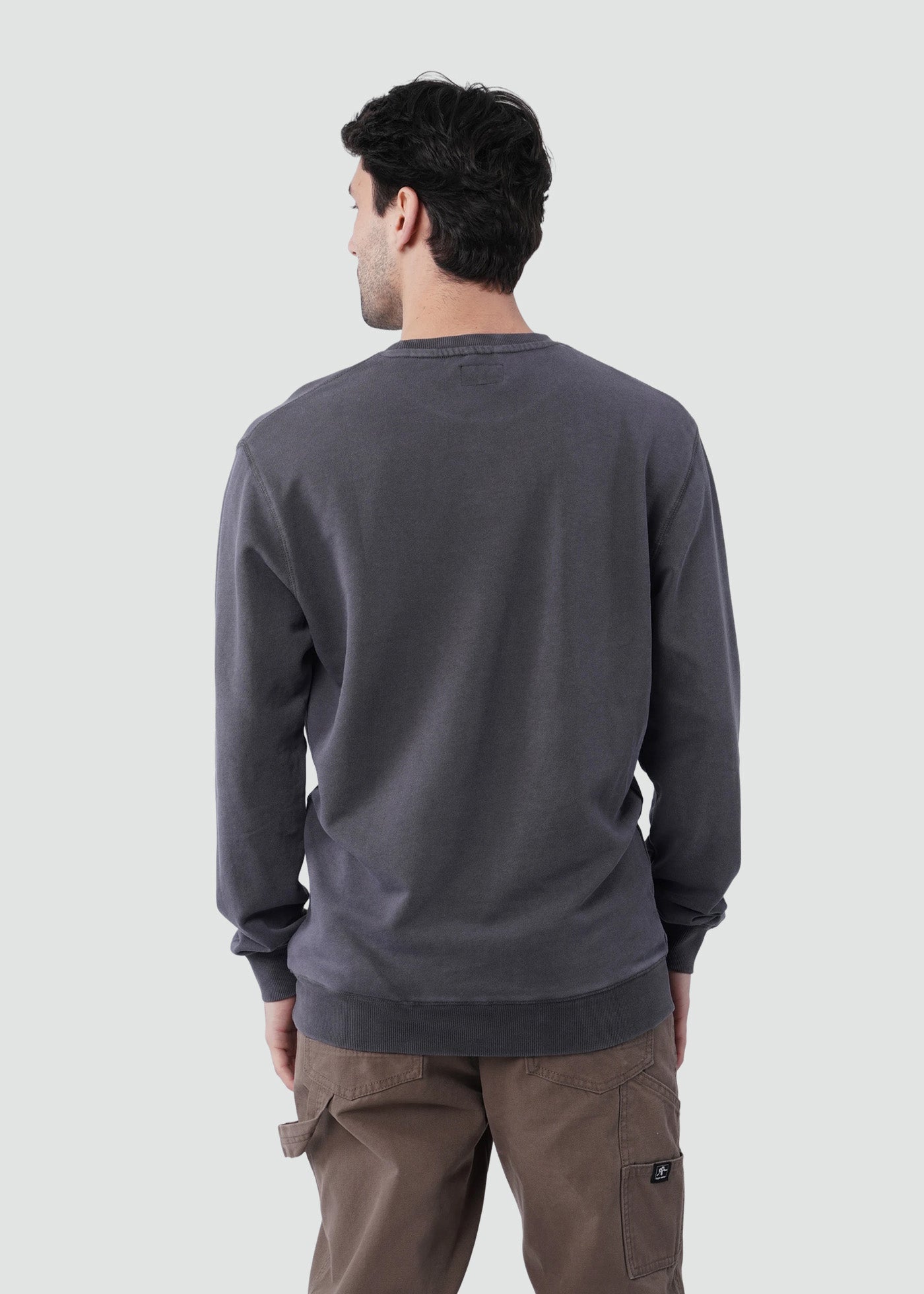 Polerón Hombre Crewneck Daily - Negro