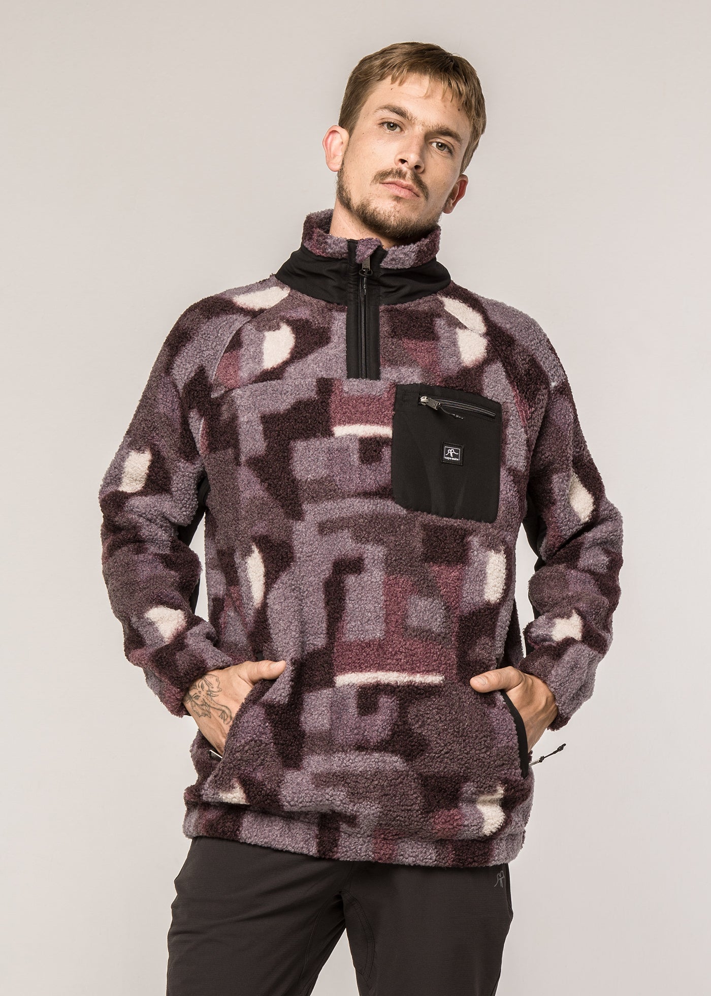 Chiporro Half Zip Geo Bordo