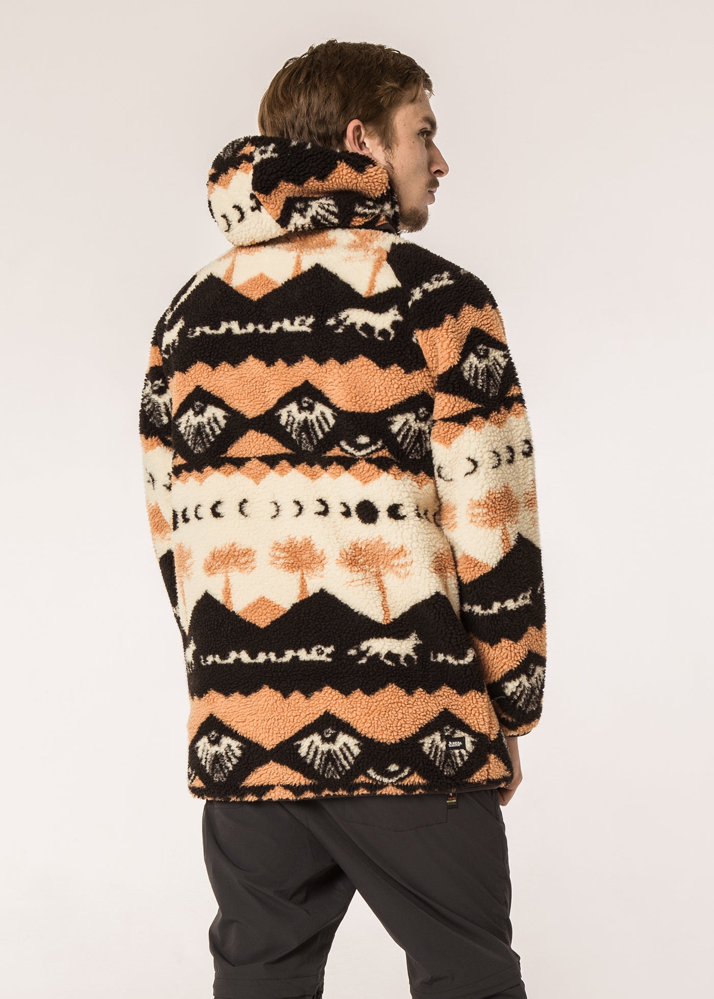 Chiporro Con Cierre Hood Andes Hombre - Beige Light Gray