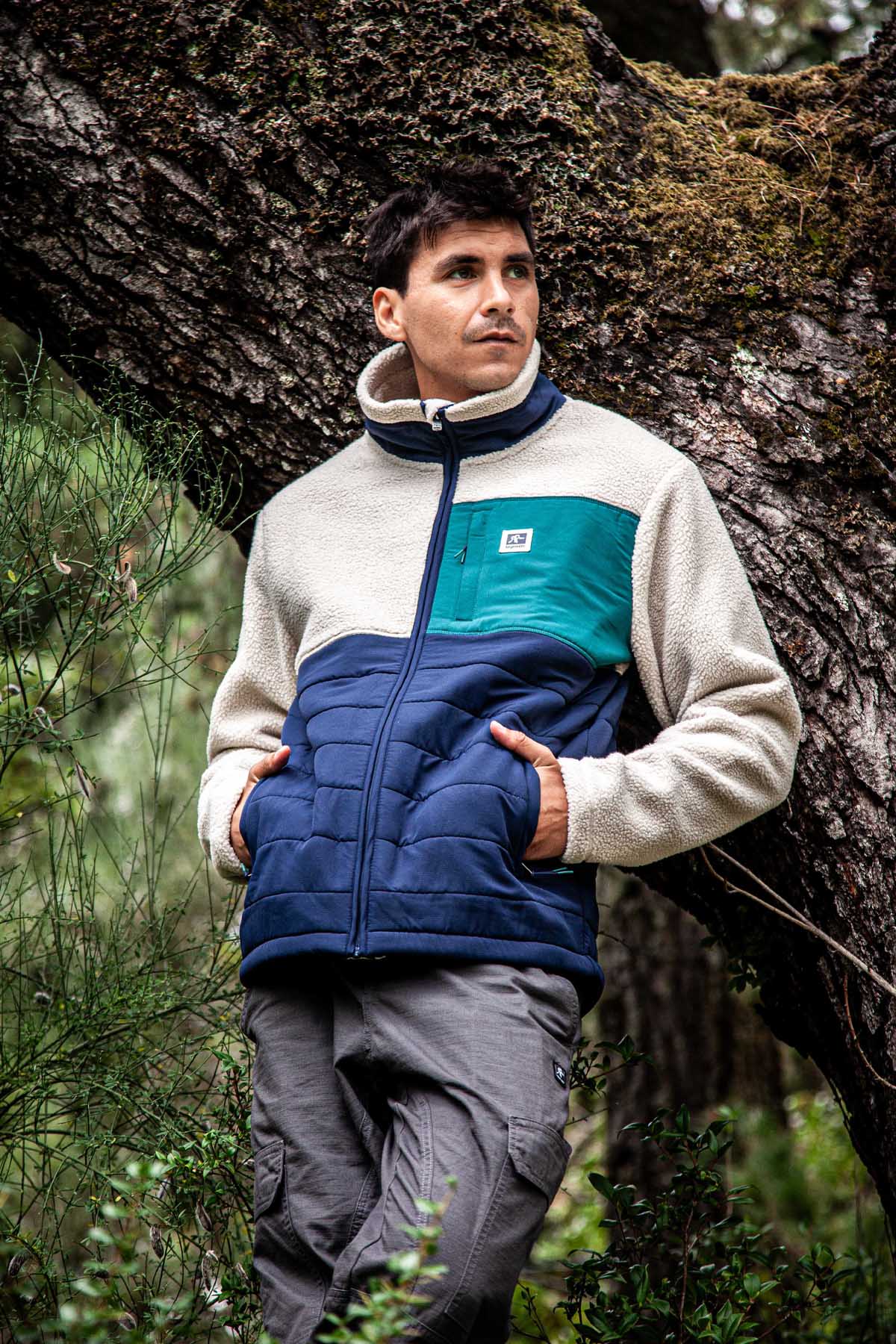 Chiporro Pocket Full ZIp - Bone