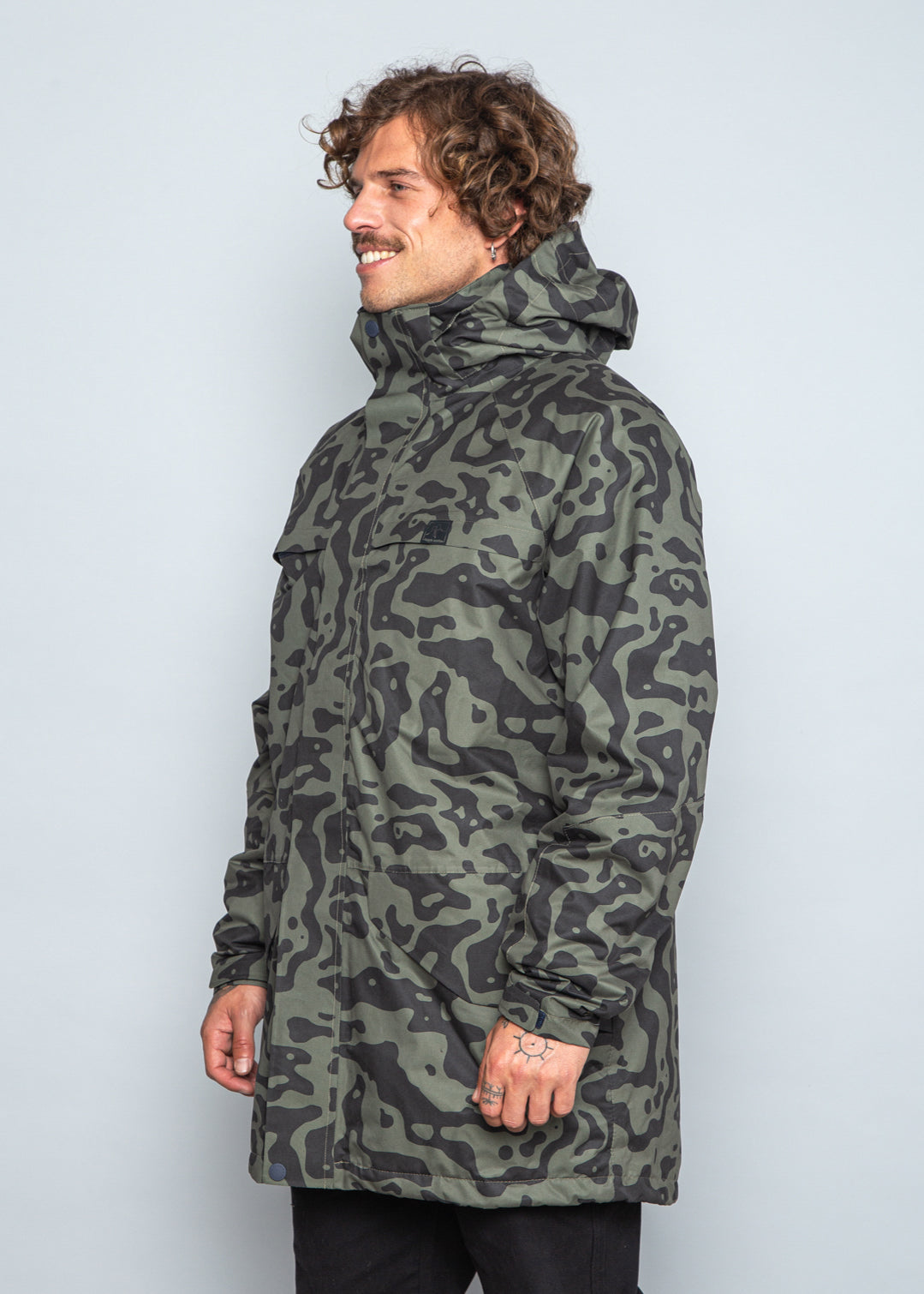 Chaqueta Impermeable 3 en 1 Volcano Acid Black
