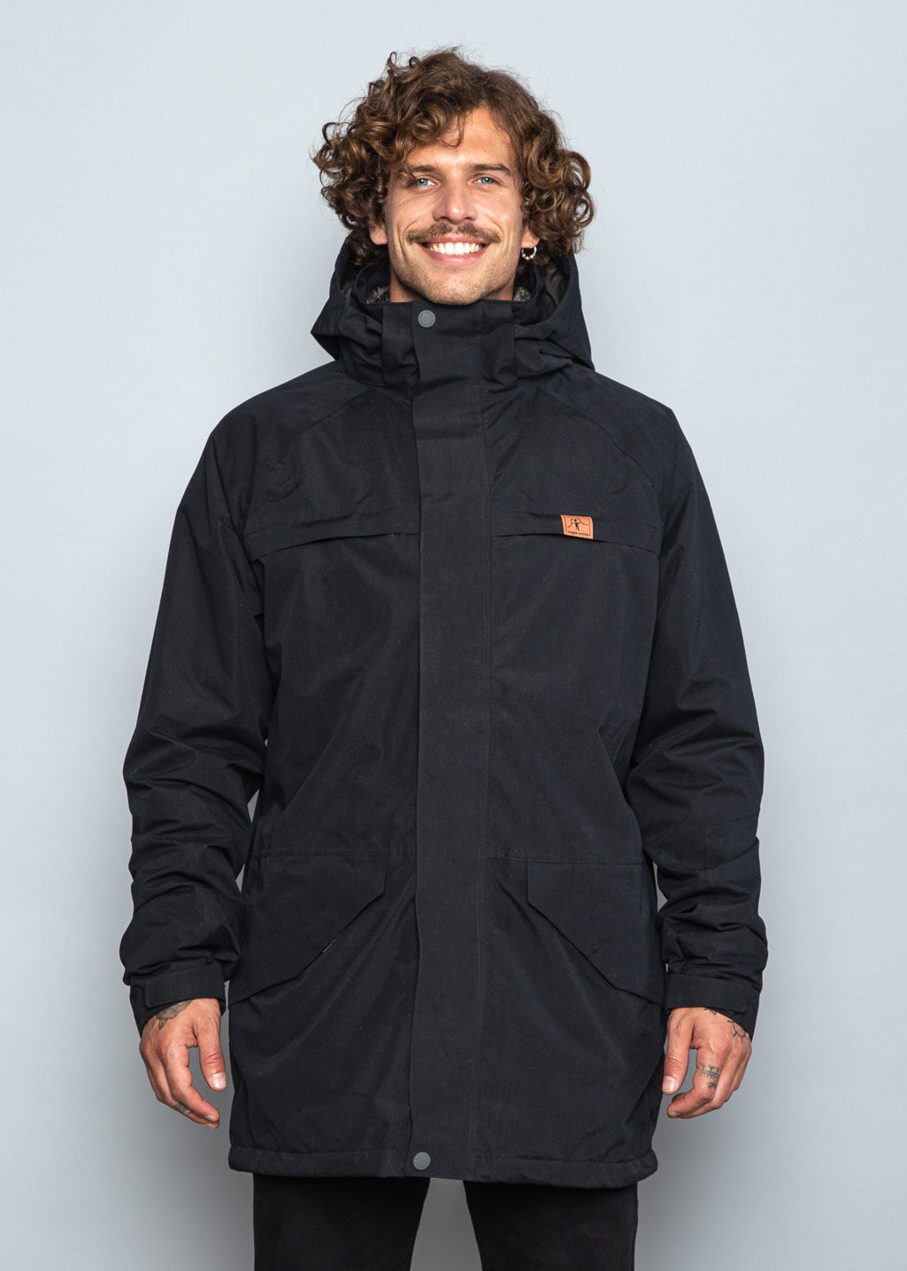 Chaqueta Impermeable 3 en 1 Volcano Black