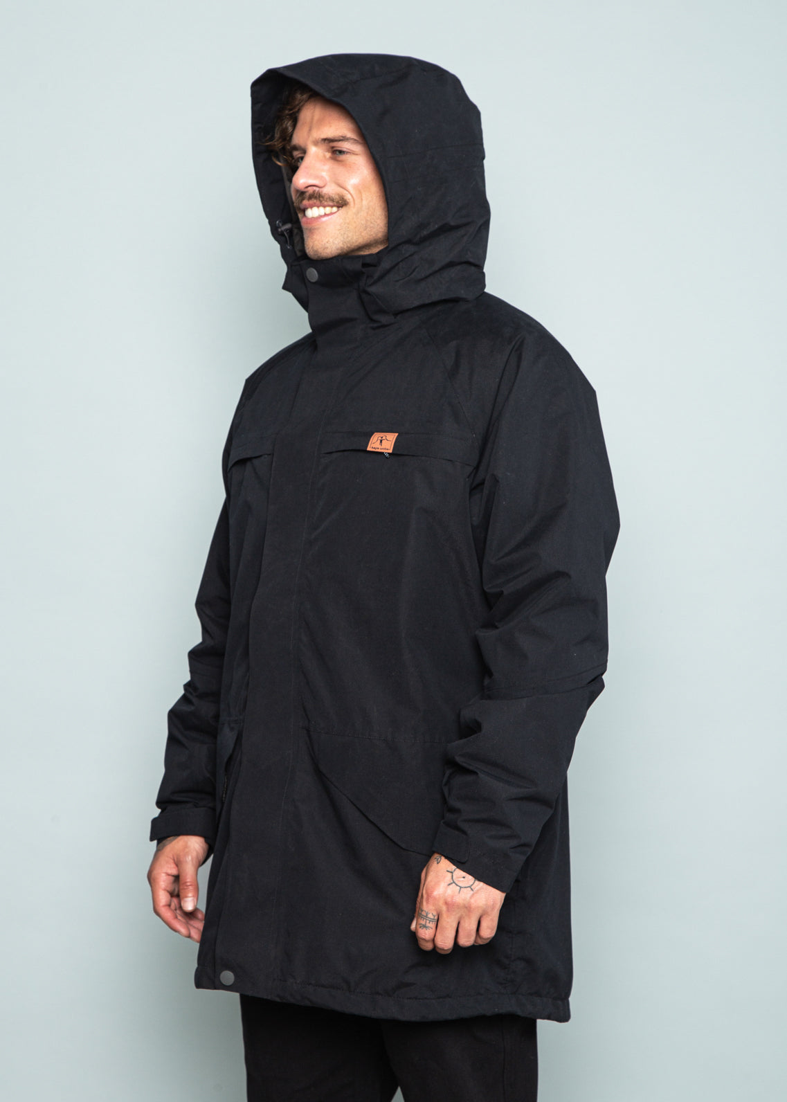 Chaqueta Impermeable 3 en 1 Volcano Black