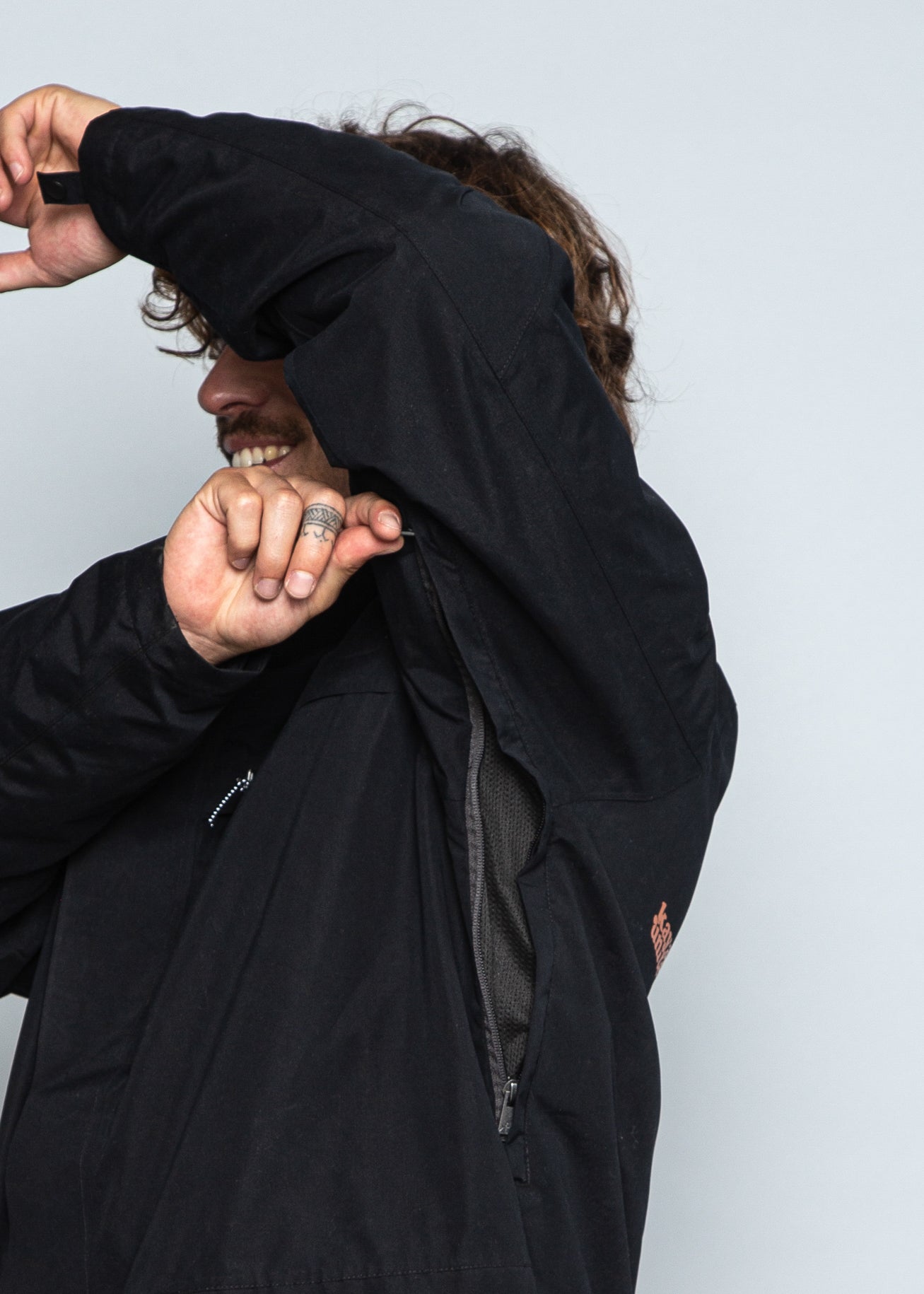 Chaqueta Impermeable 3 en 1 Volcano Black