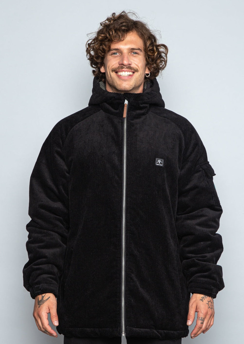 Chaqueta Insulada Cotelé Oso Black