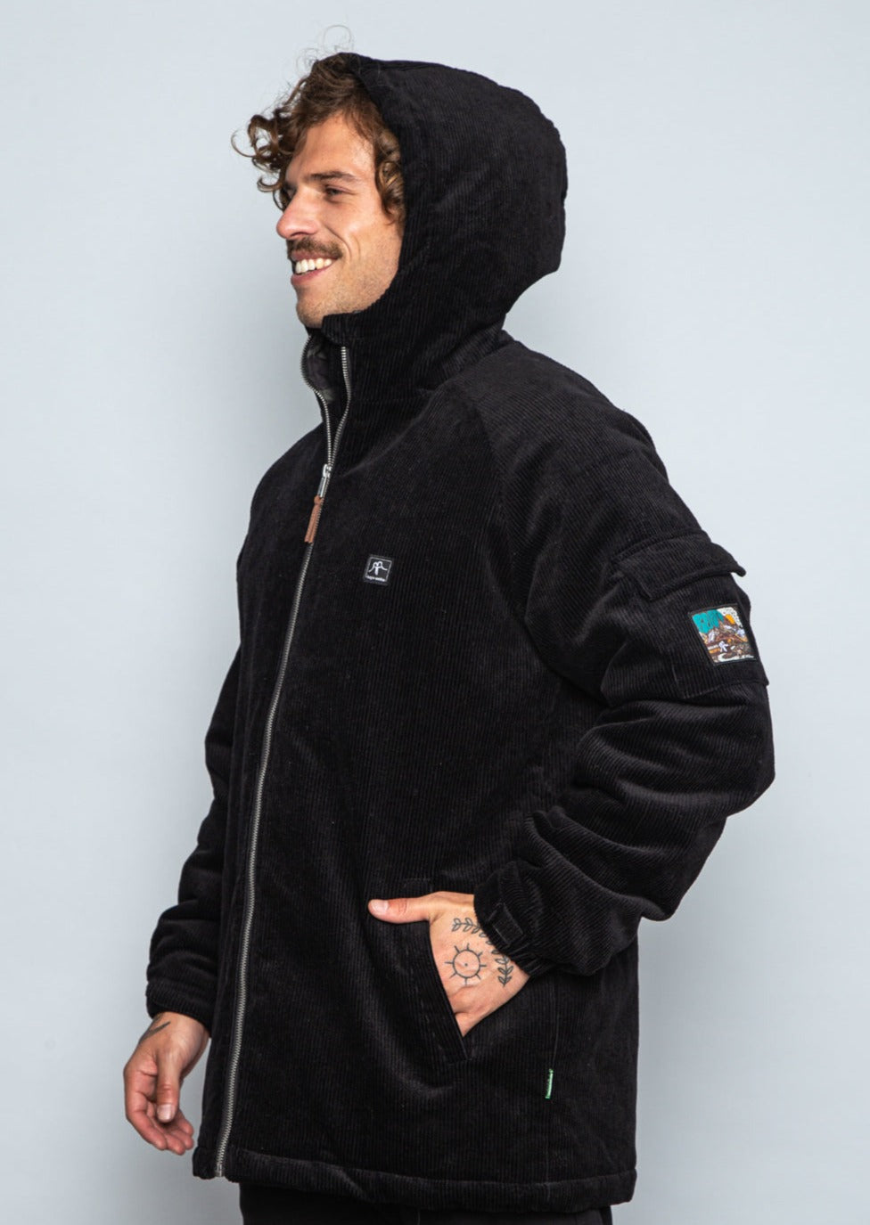 Chaqueta Insulada Cotelé Oso Black
