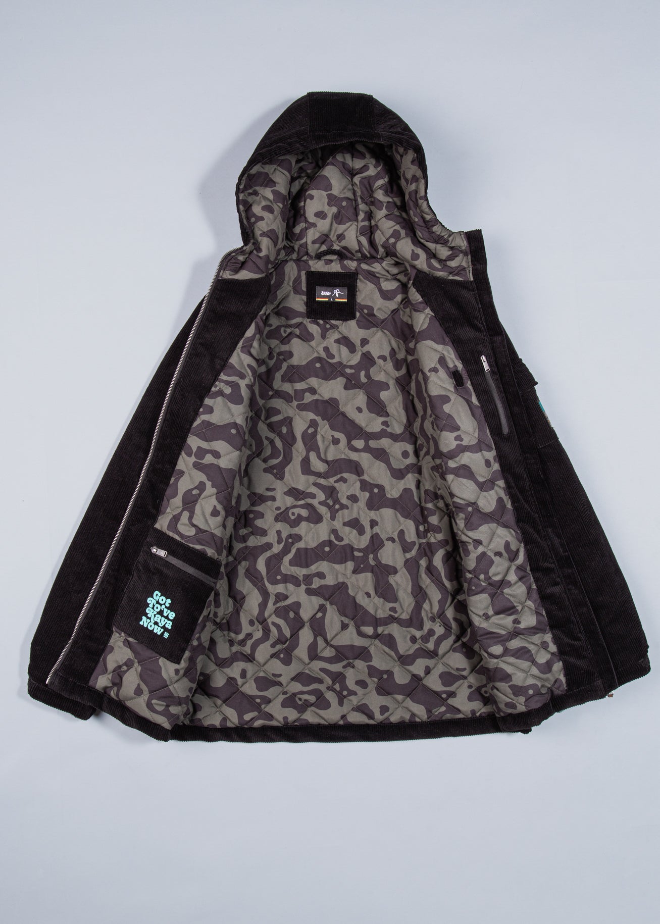 Chaqueta Insulada Cotelé Oso Black