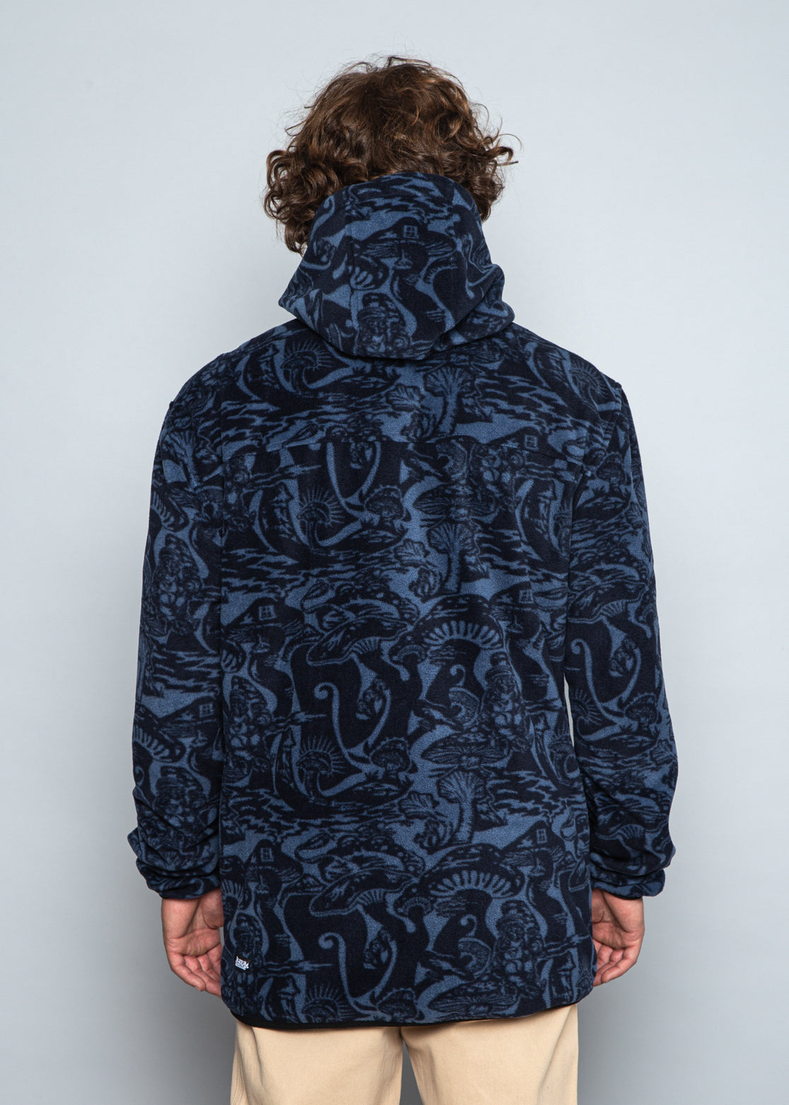 Polar Hood Funga Navy