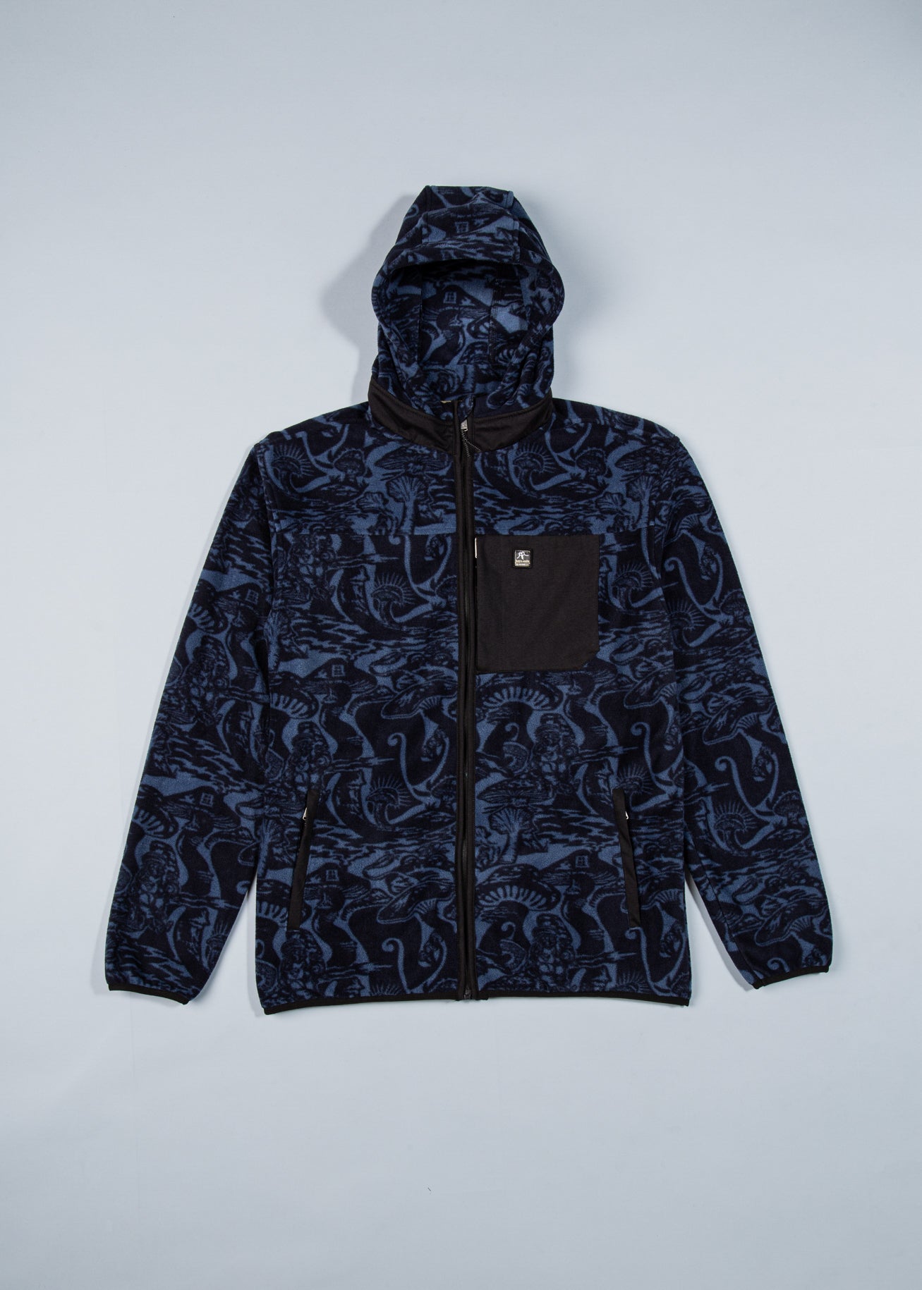 Polar Hood Funga Navy