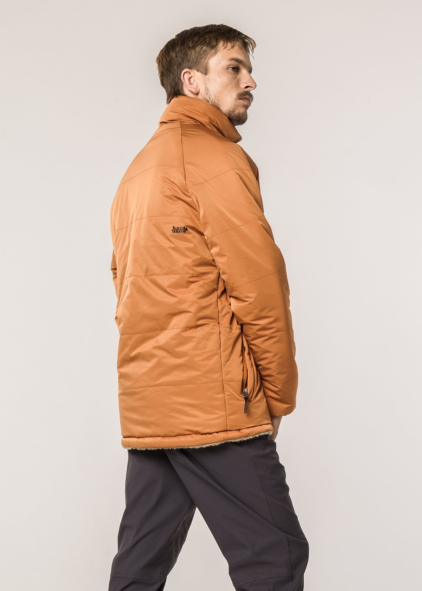 Parka Luma Chiporro Reversible Terracota