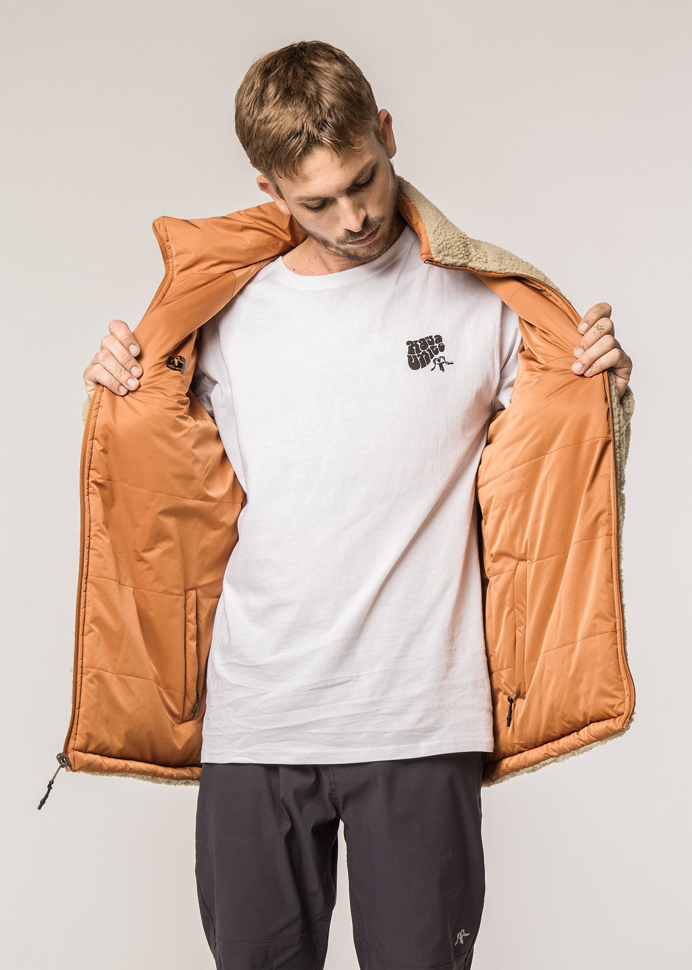 Parka Luma Chiporro Reversible Terracota