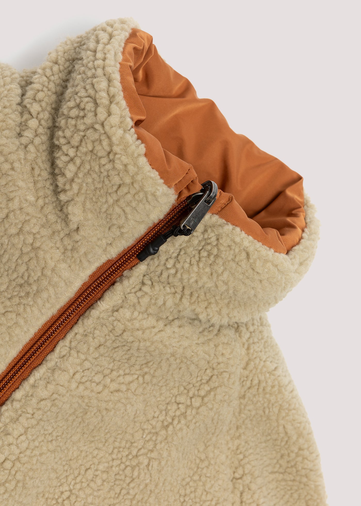 Parka Luma Chiporro Reversible Terracota