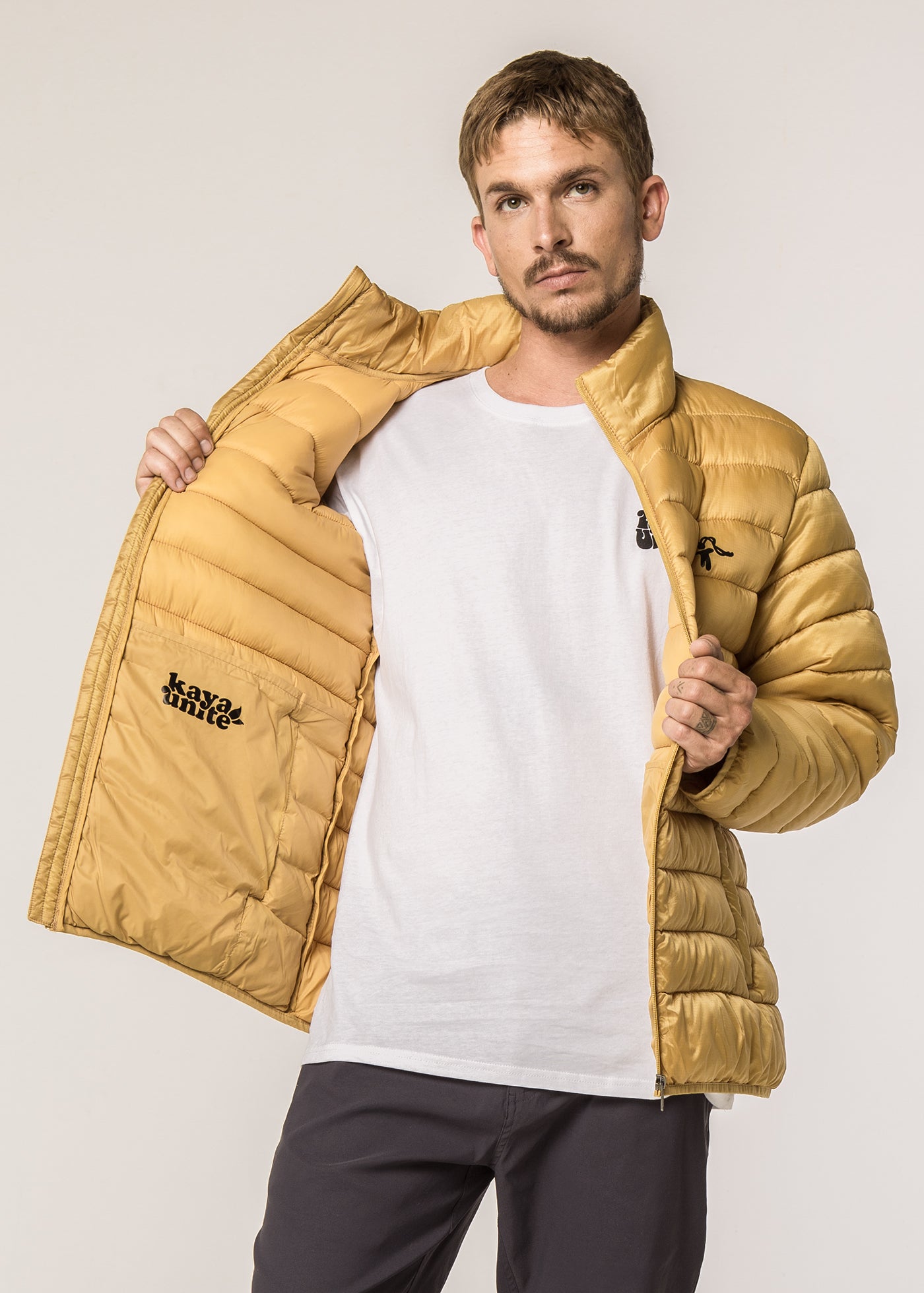 Parka Yagan Solid Mustard