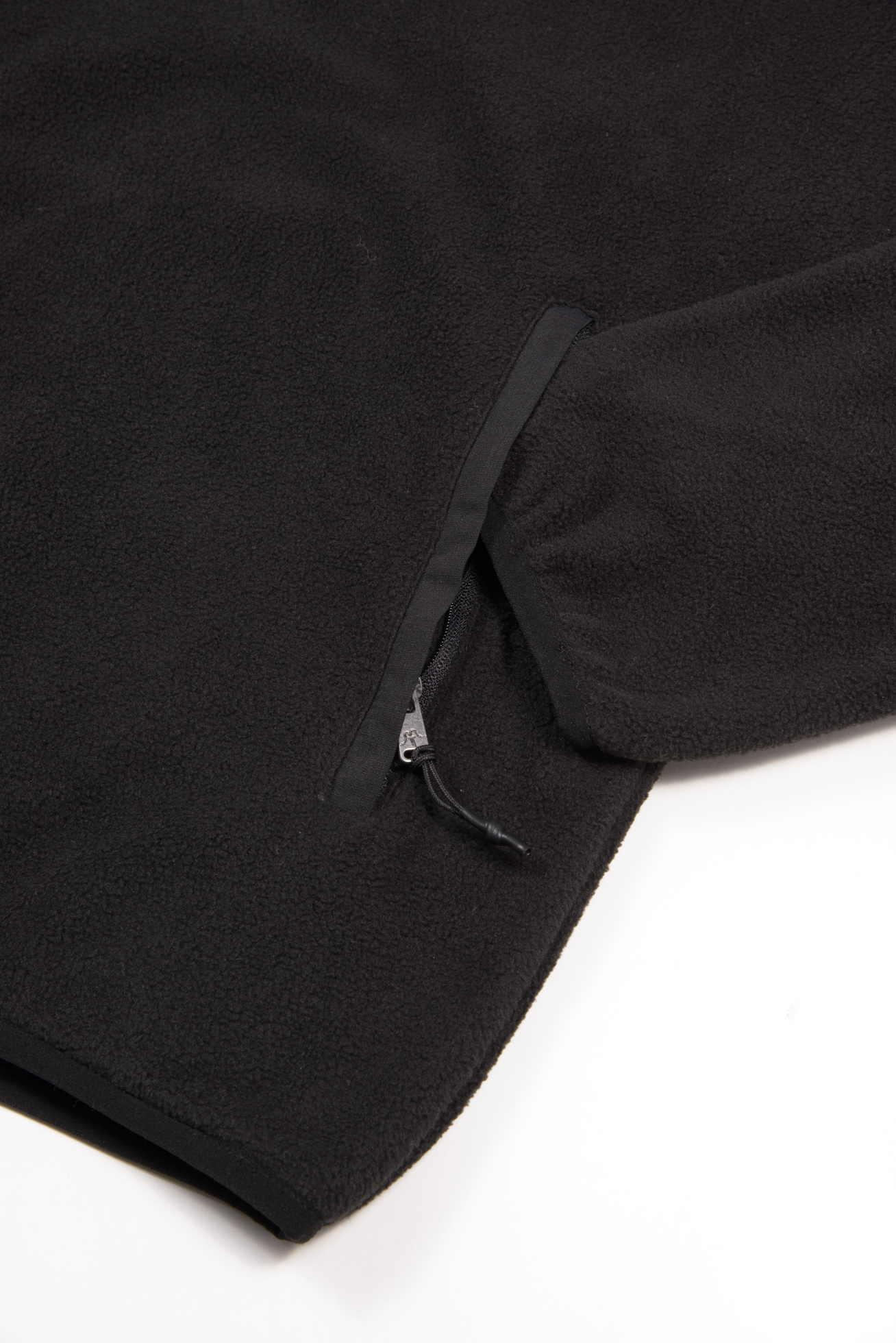 Polar Medio Cierre Hombre - Black Black