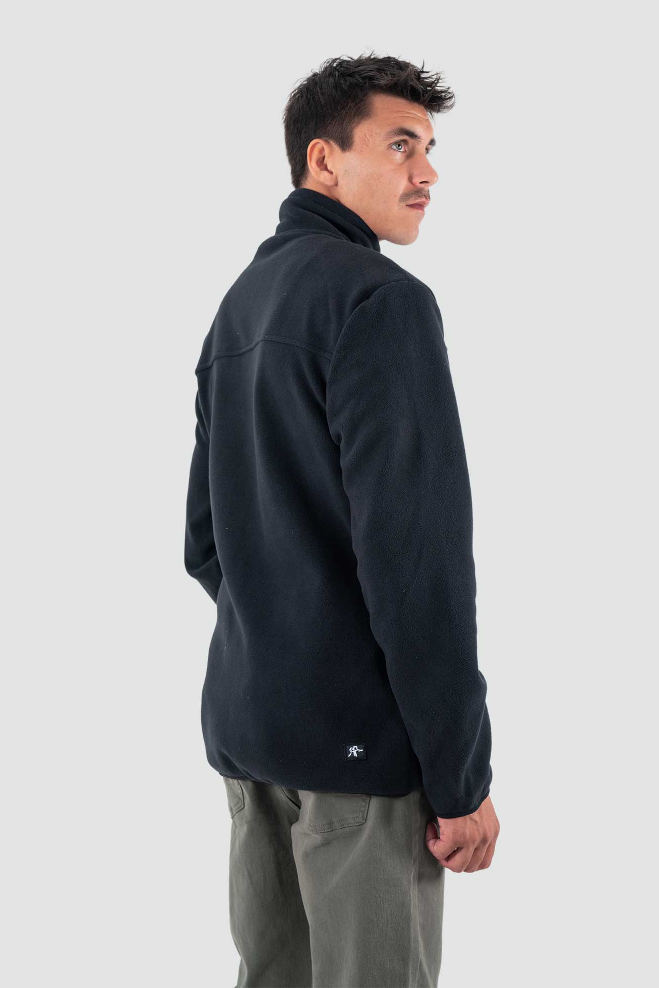 Polar Full Zip Classic - Negro