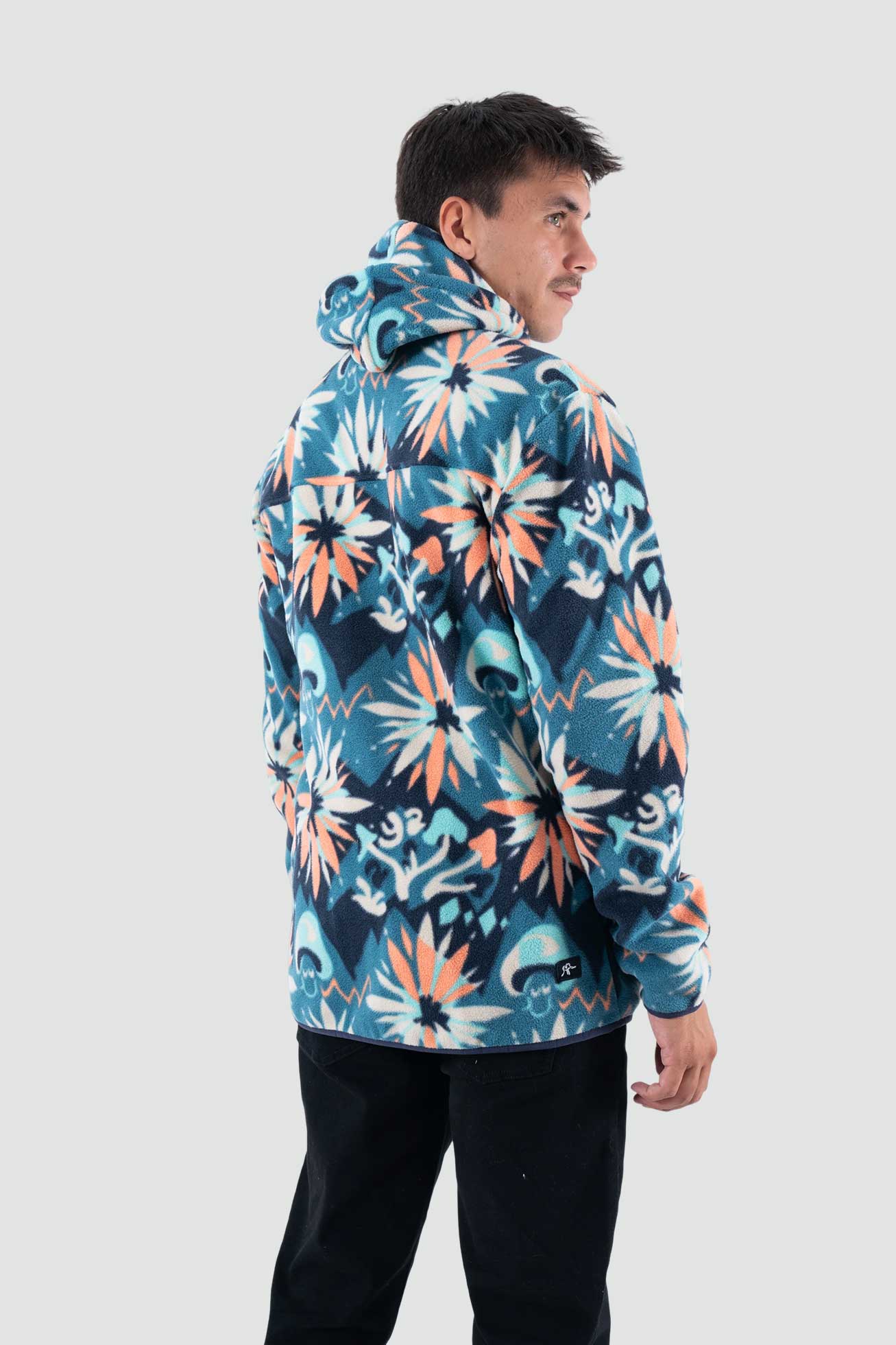 Polar Hood - Cosmo Teal