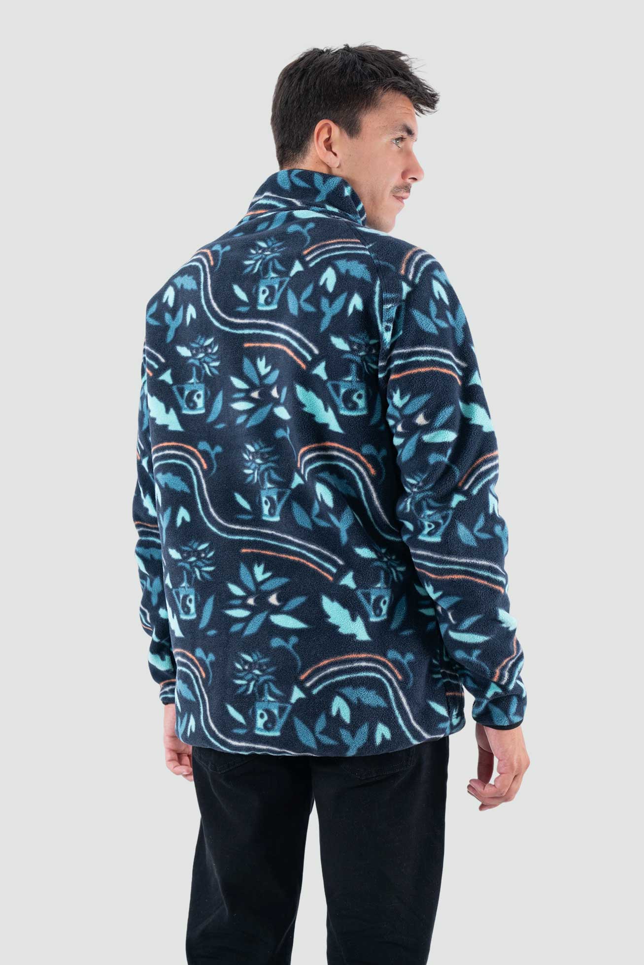 Polar Half Zip Patch - Moke Petrol