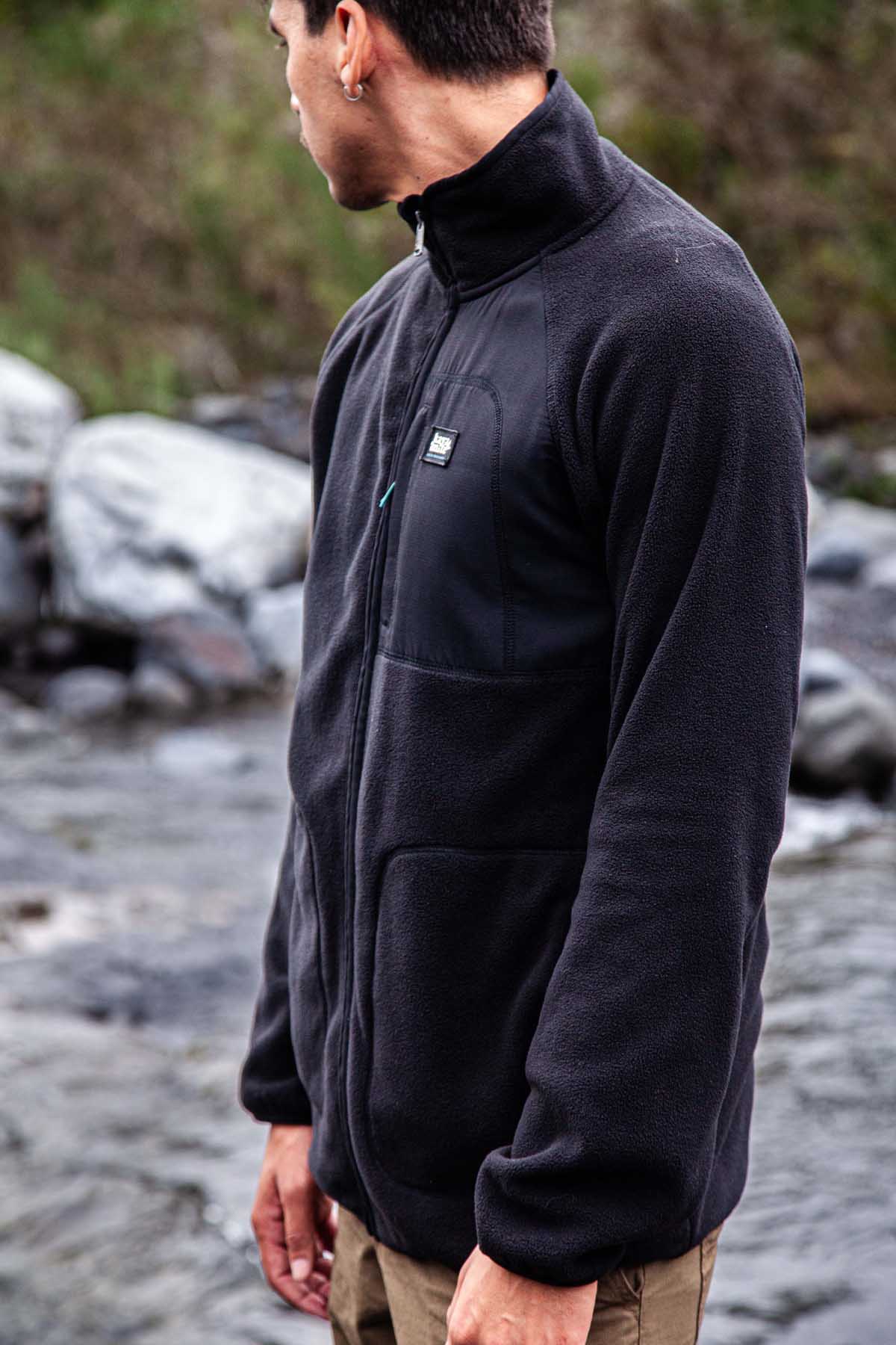 Polar Full Zip - Negro
