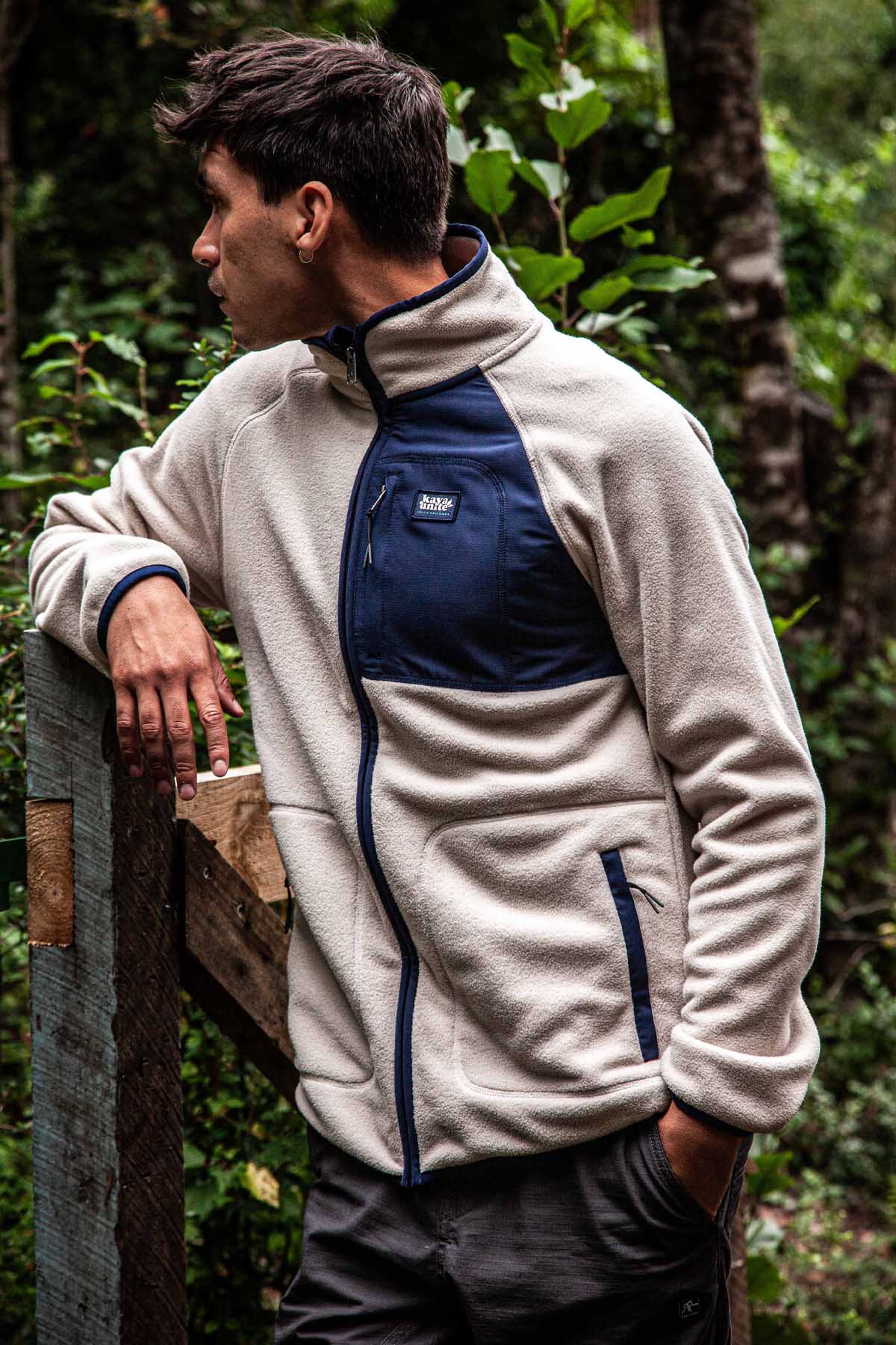 Polar Full Zip - Bone