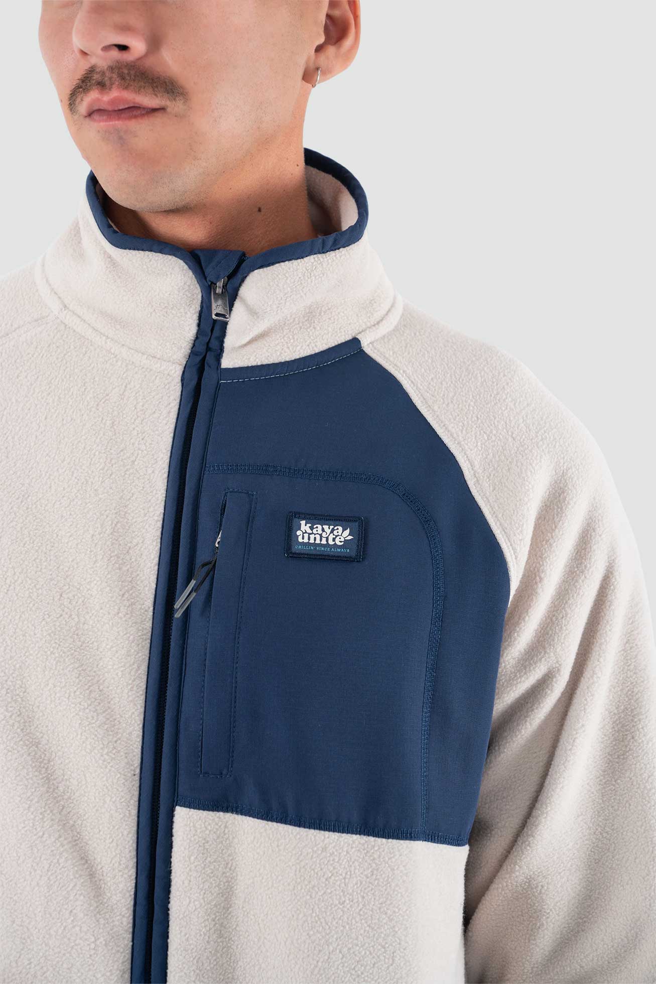 Polar Full Zip - Bone