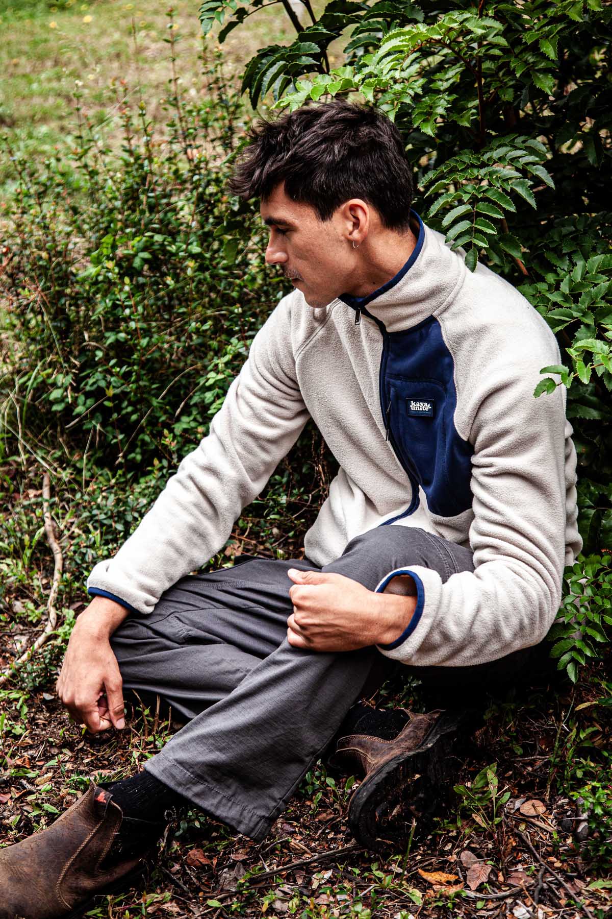 Polar Full Zip - Bone