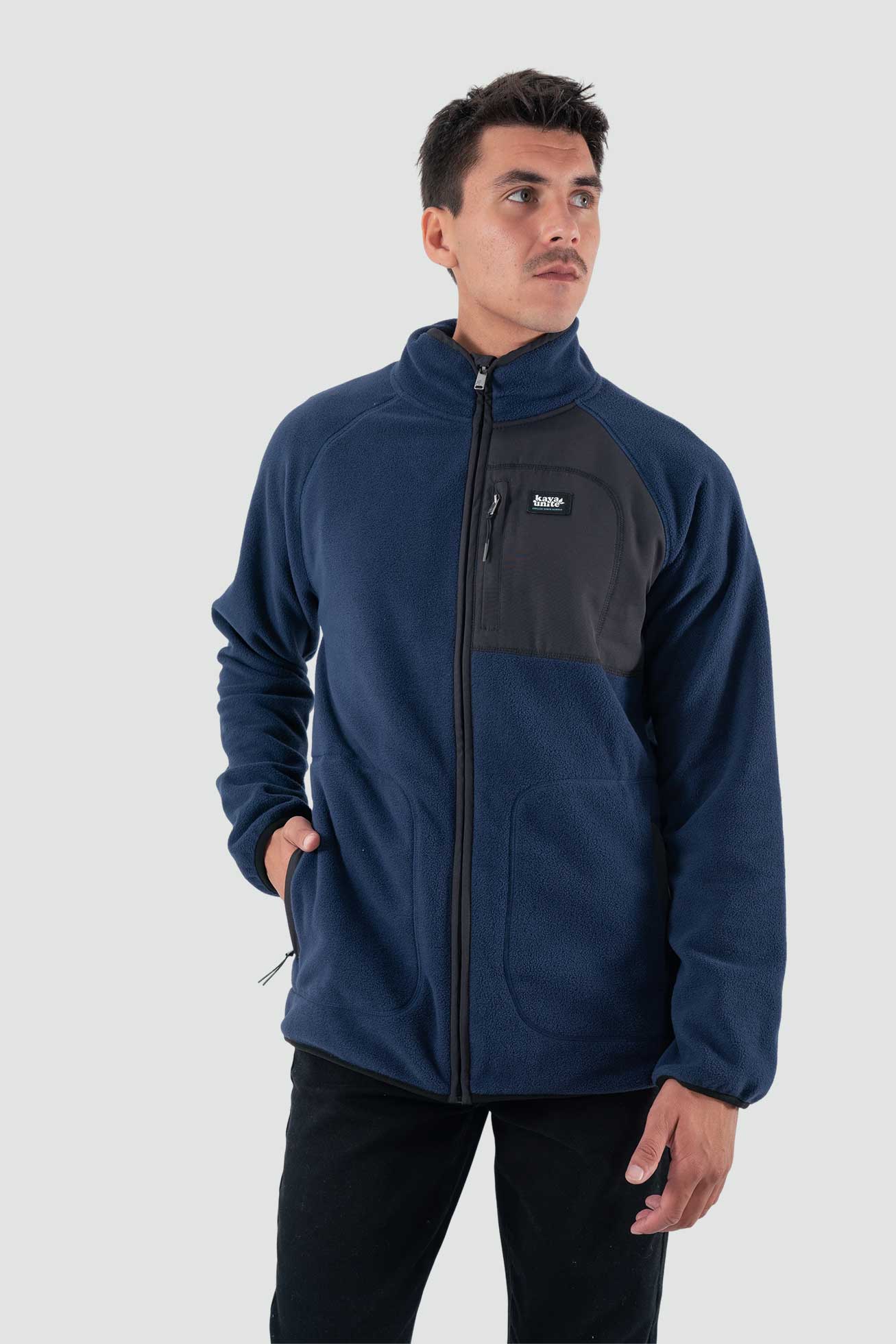 Polar Full Zip - Navy