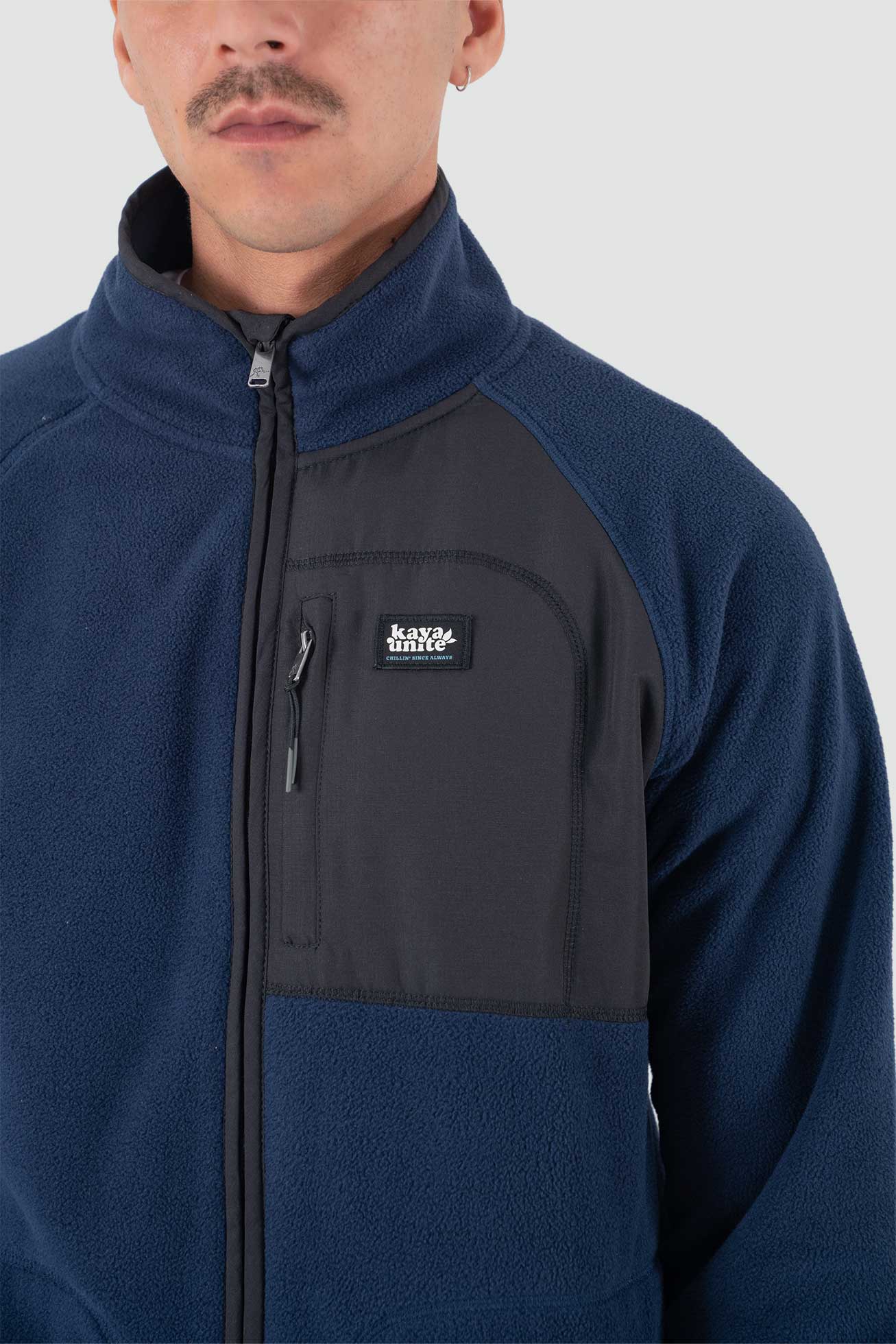 Polar Full Zip - Navy