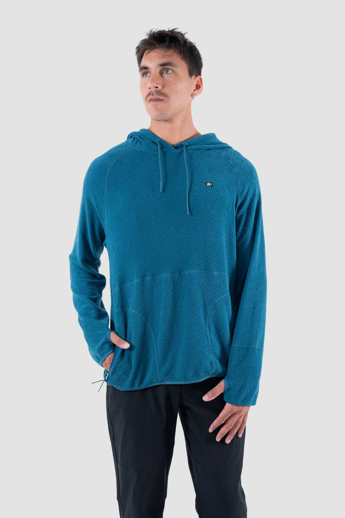 Micropolar Cipress Hood - Petrol