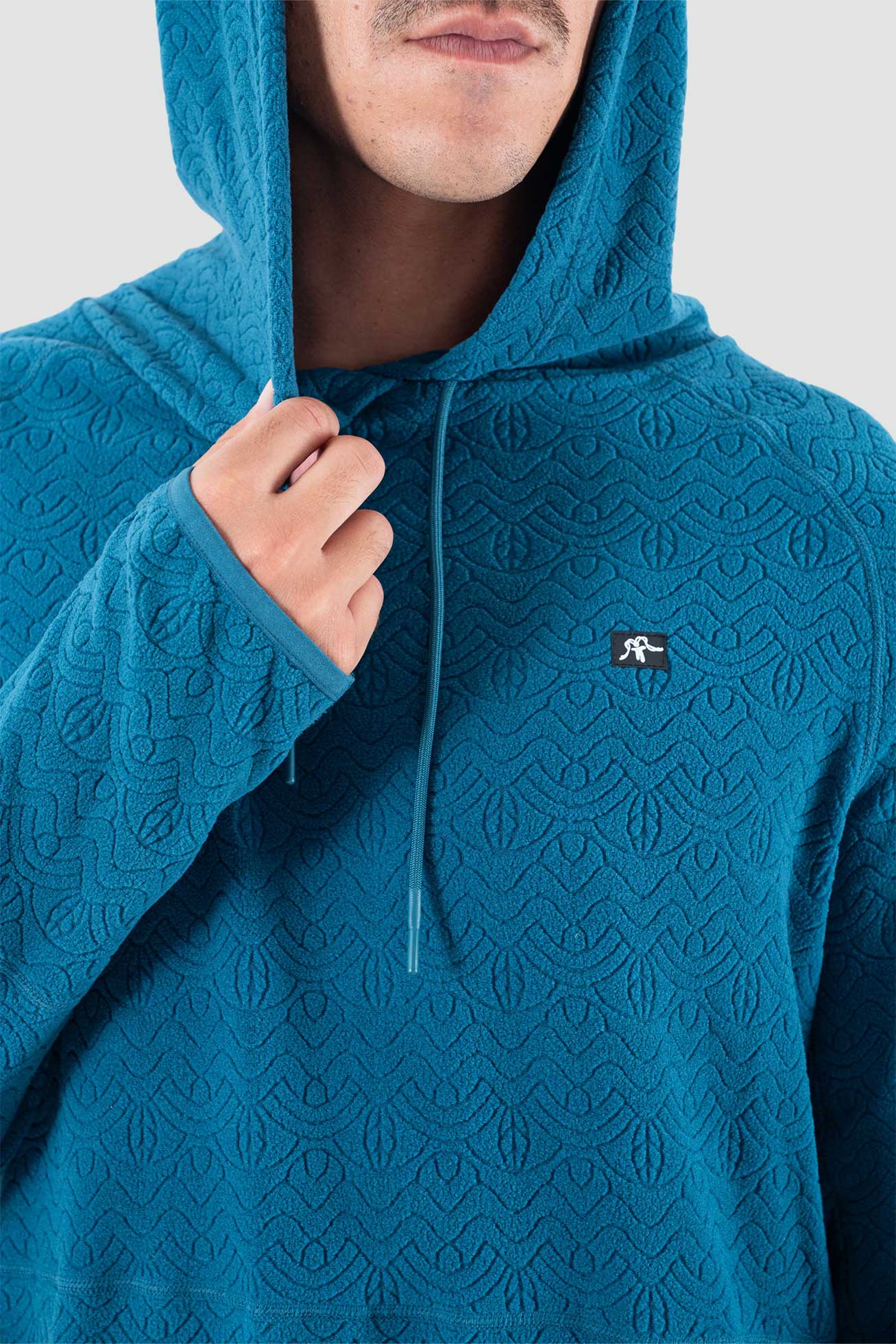 Micropolar Cipress Hood - Petrol