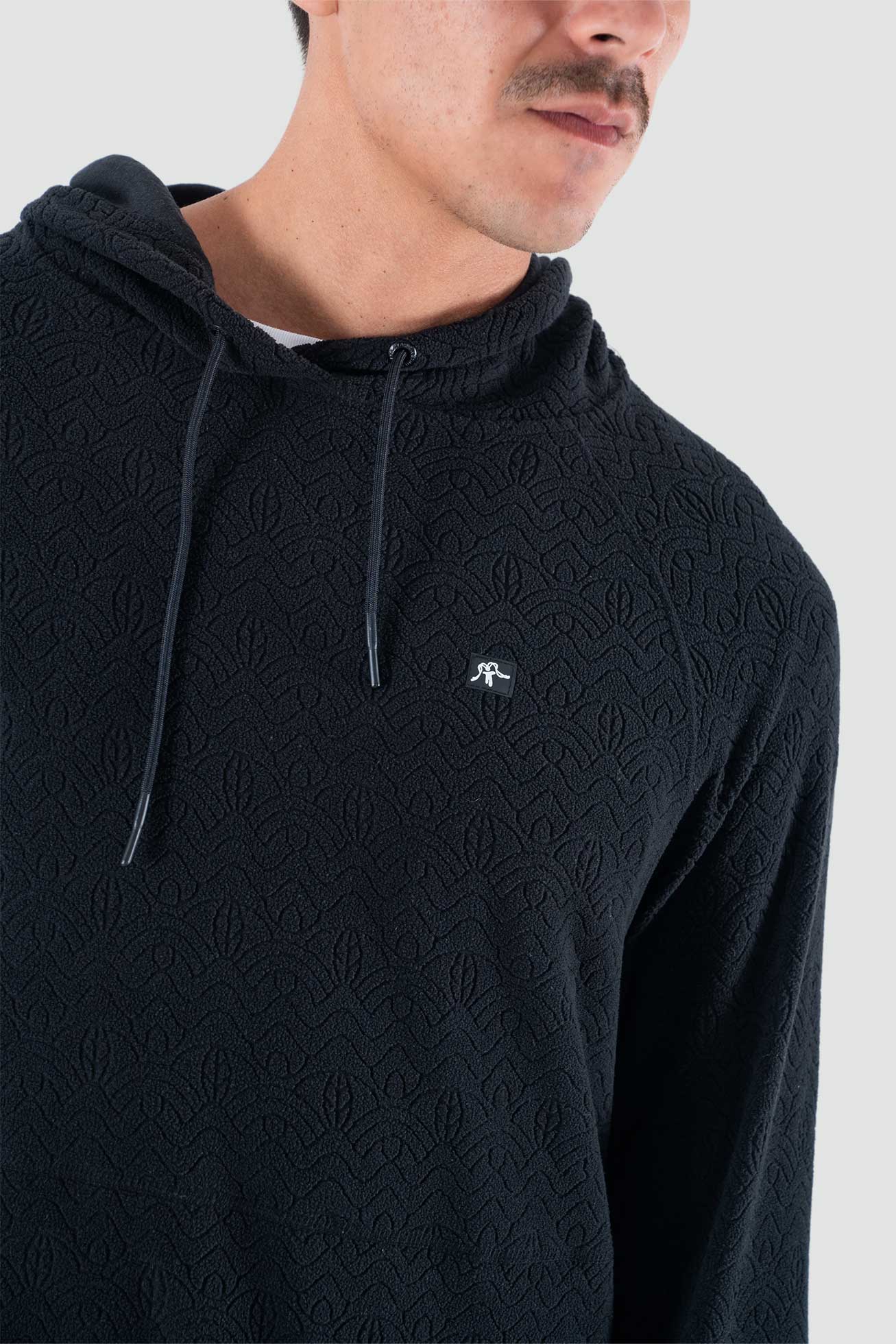 Micropolar Cipress Hood - Negro