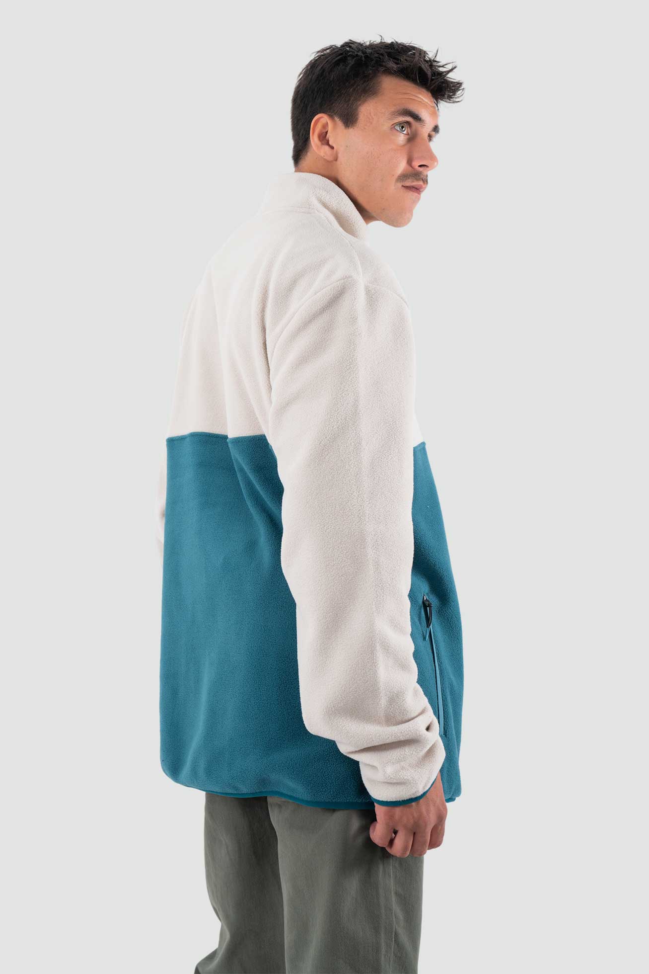 Polar Half Zip - Bone