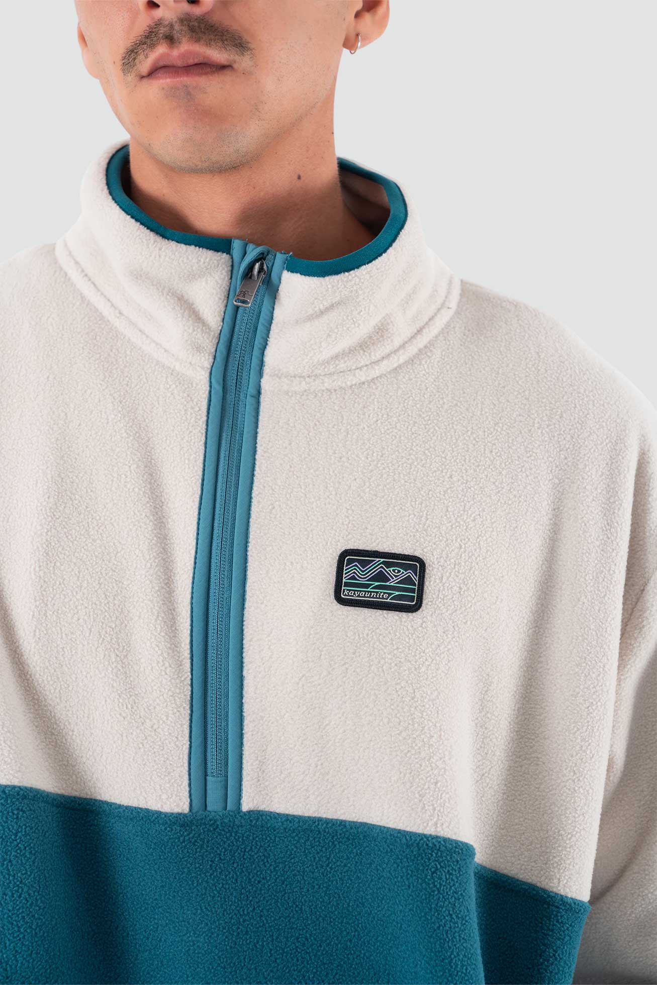 Polar Half Zip - Bone