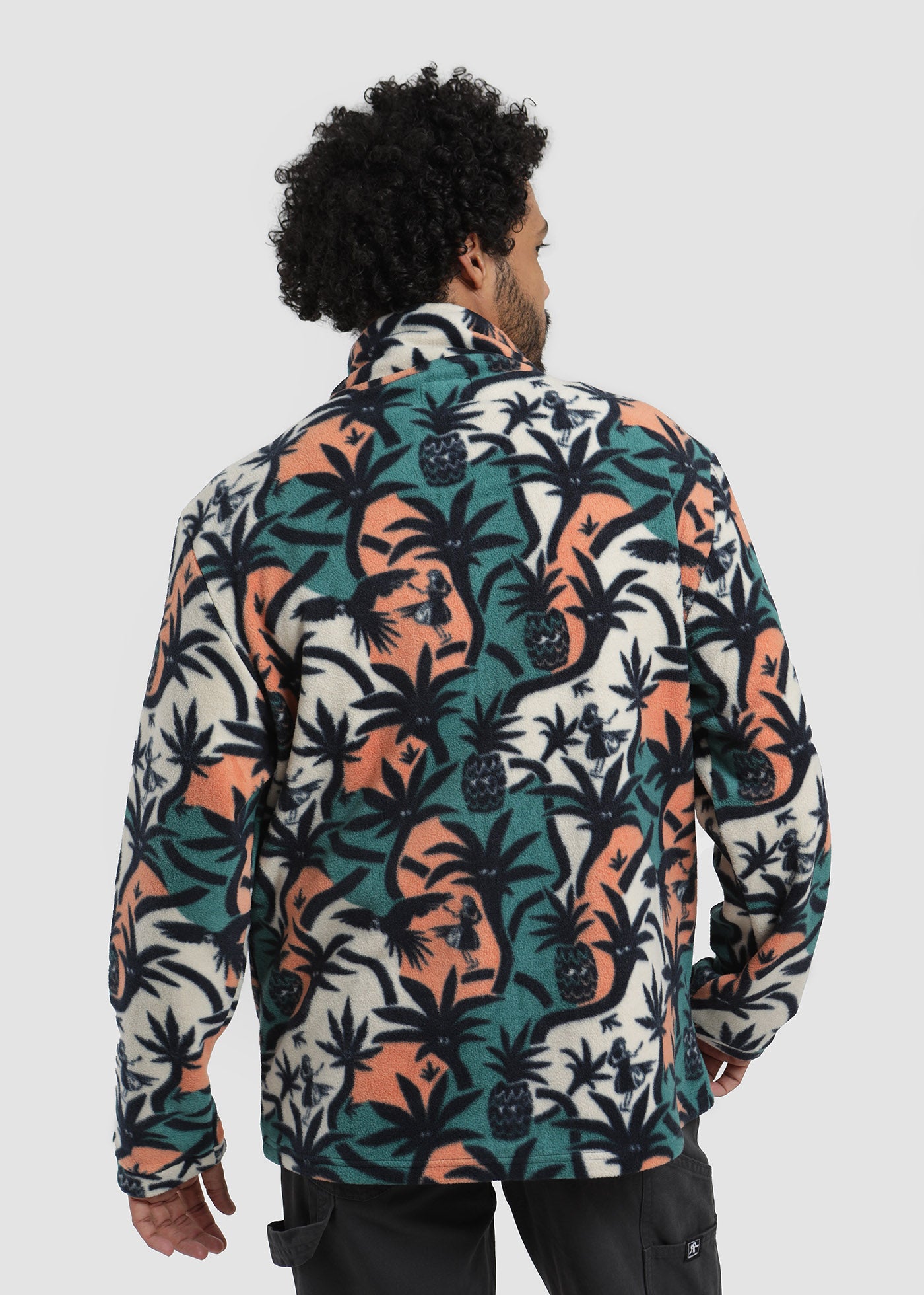 Polar Con Cierre Palmer Hombre - Beige Lavender