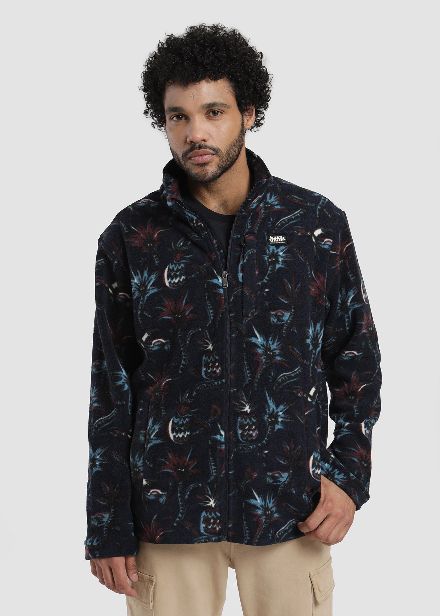 Polar Full Zip Hombre Palmer - Navy