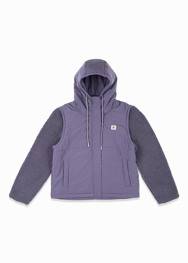Chaqueta Mujer 2 en 1 Tara - Malva