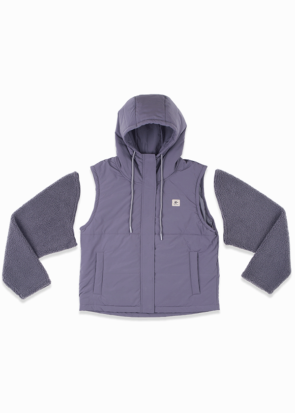 Chaqueta Mujer 2 en 1 Tara - Malva