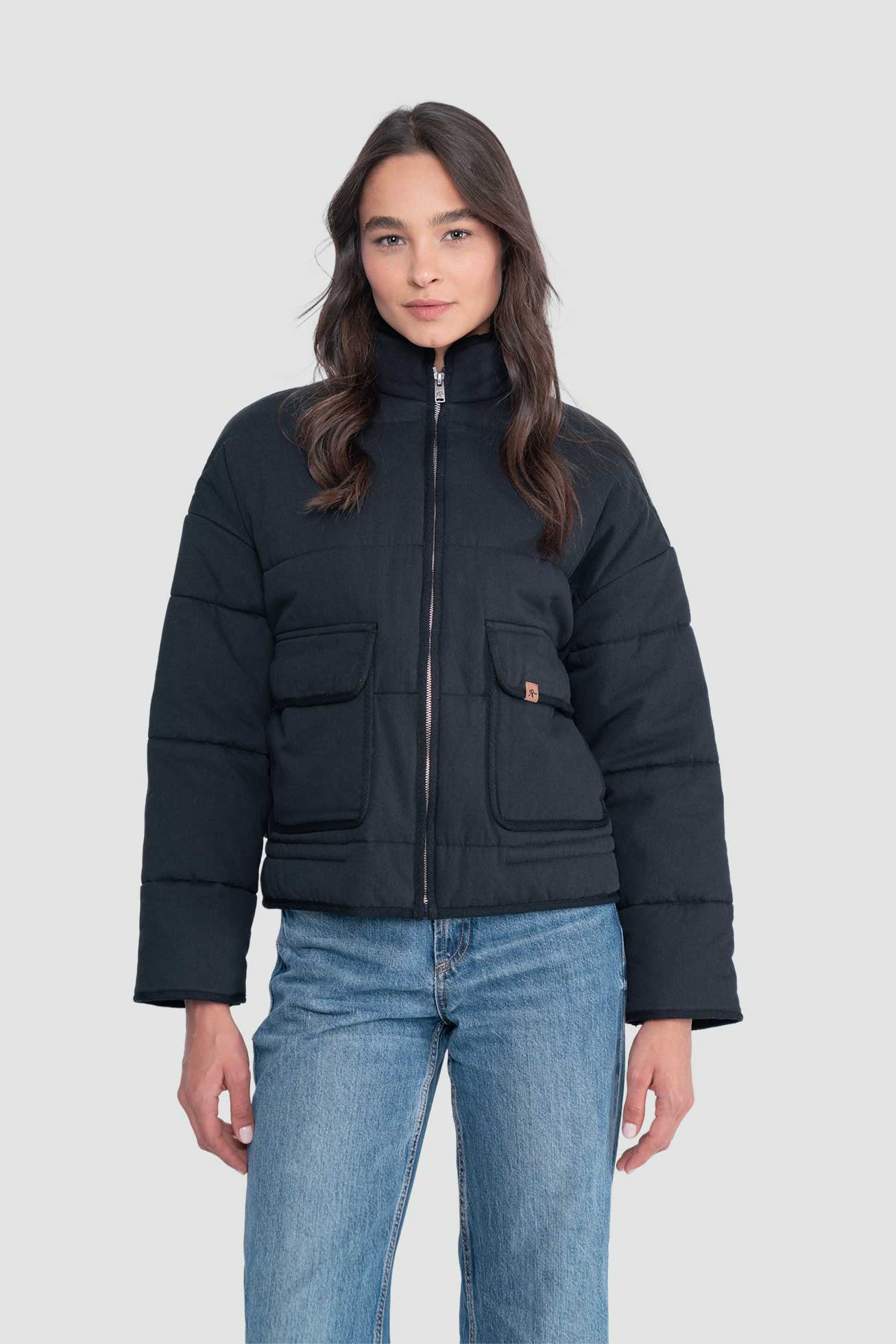 Chaqueta Insulada Mujer Acacia - Negra Lavender