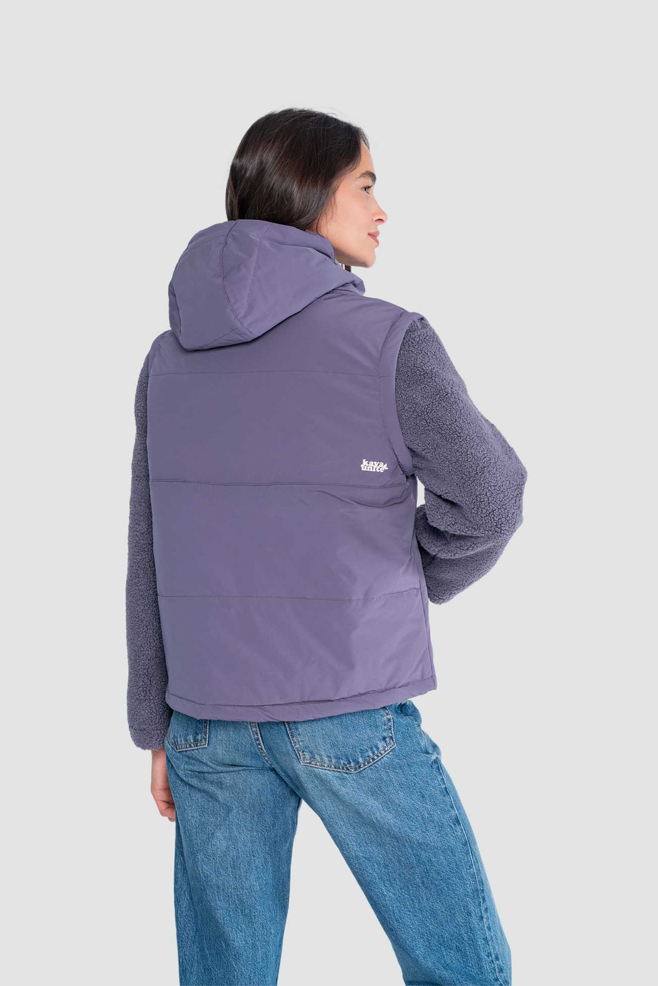 Chaqueta Mujer 2 en 1 Tara - Malva